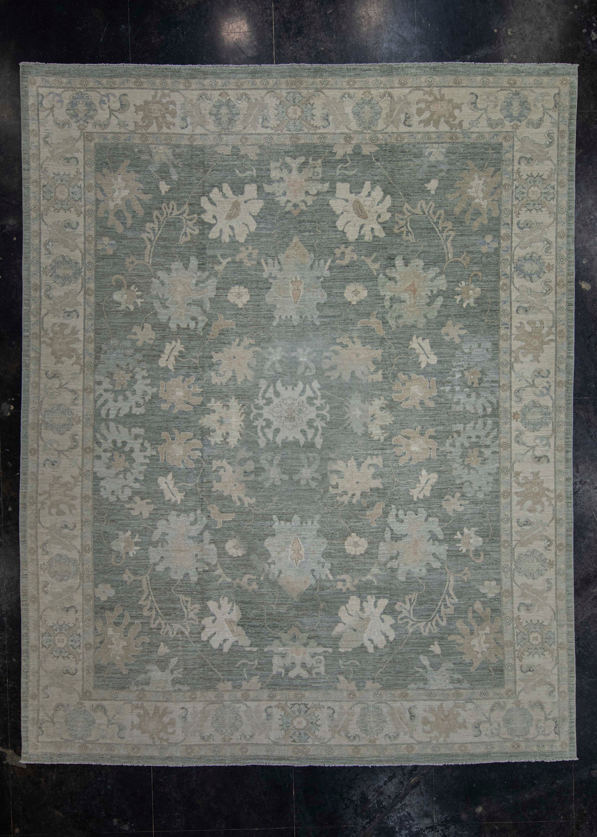 Oushak Rug 11'8" x 14'7" #23506