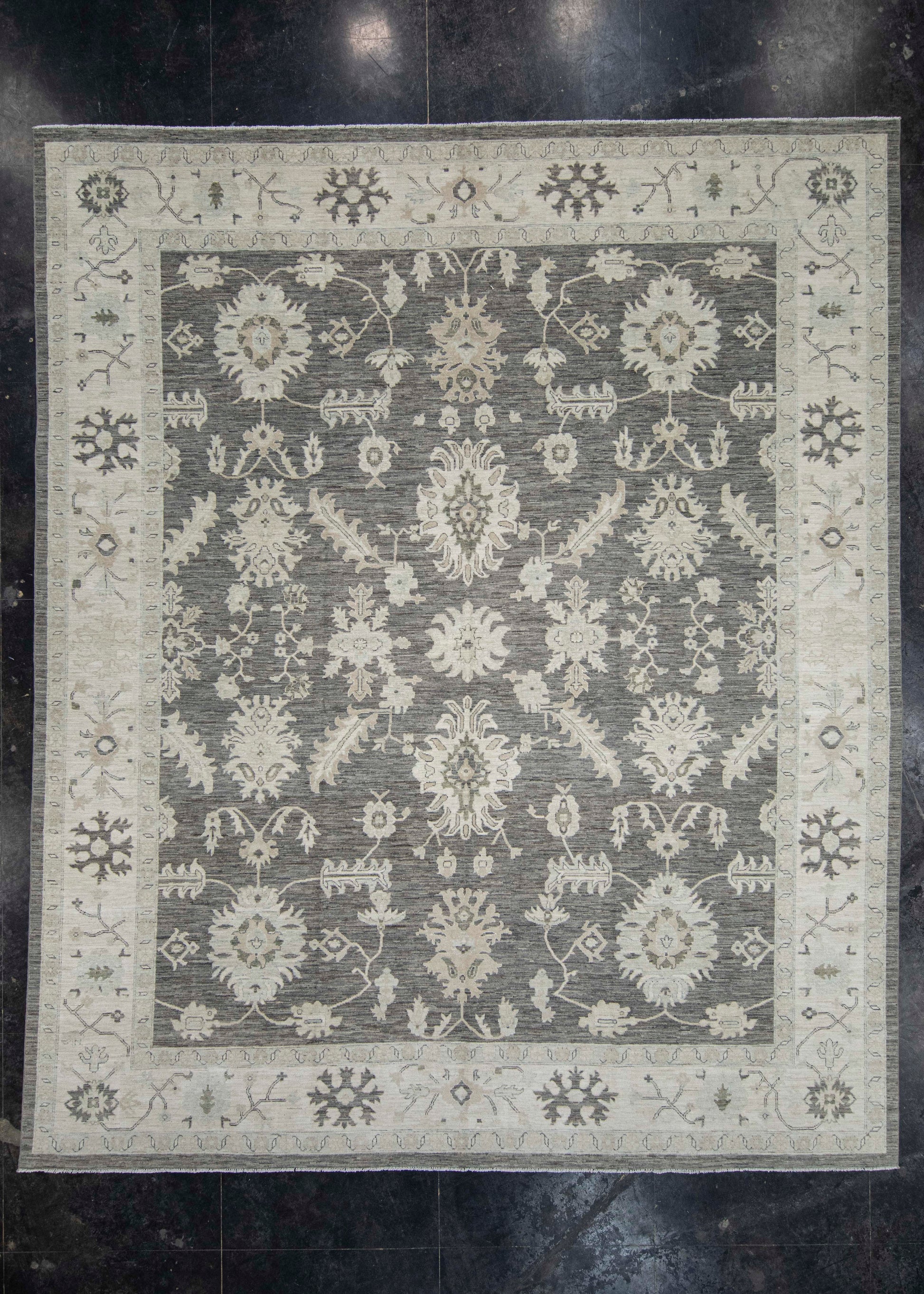Oushak Rug 12'1" x 14'5" #23529