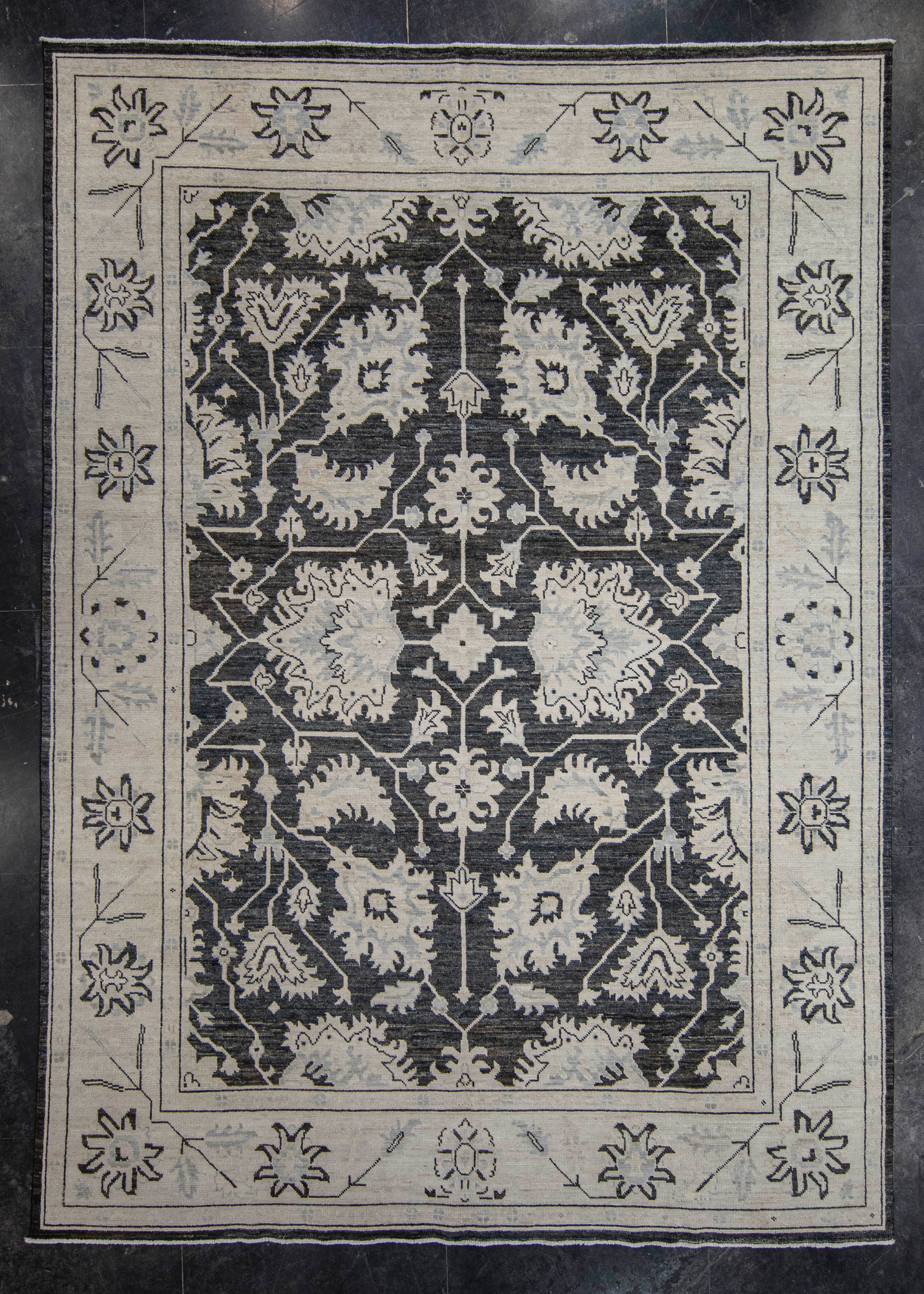 Oushak Rug 9'9" x 13'7" #23527