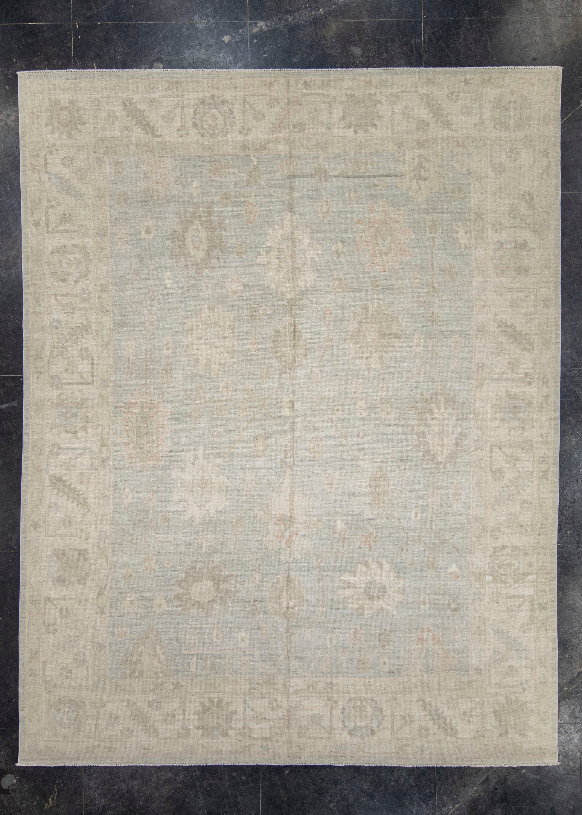 Oushak Rug 9'2" x 11'9" #23505