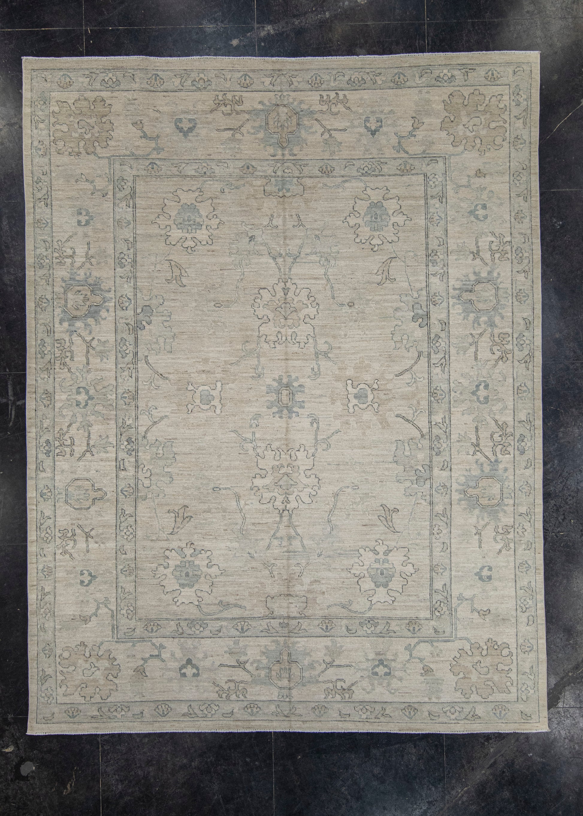 Oushak Rug 9' x 11'8" #23501