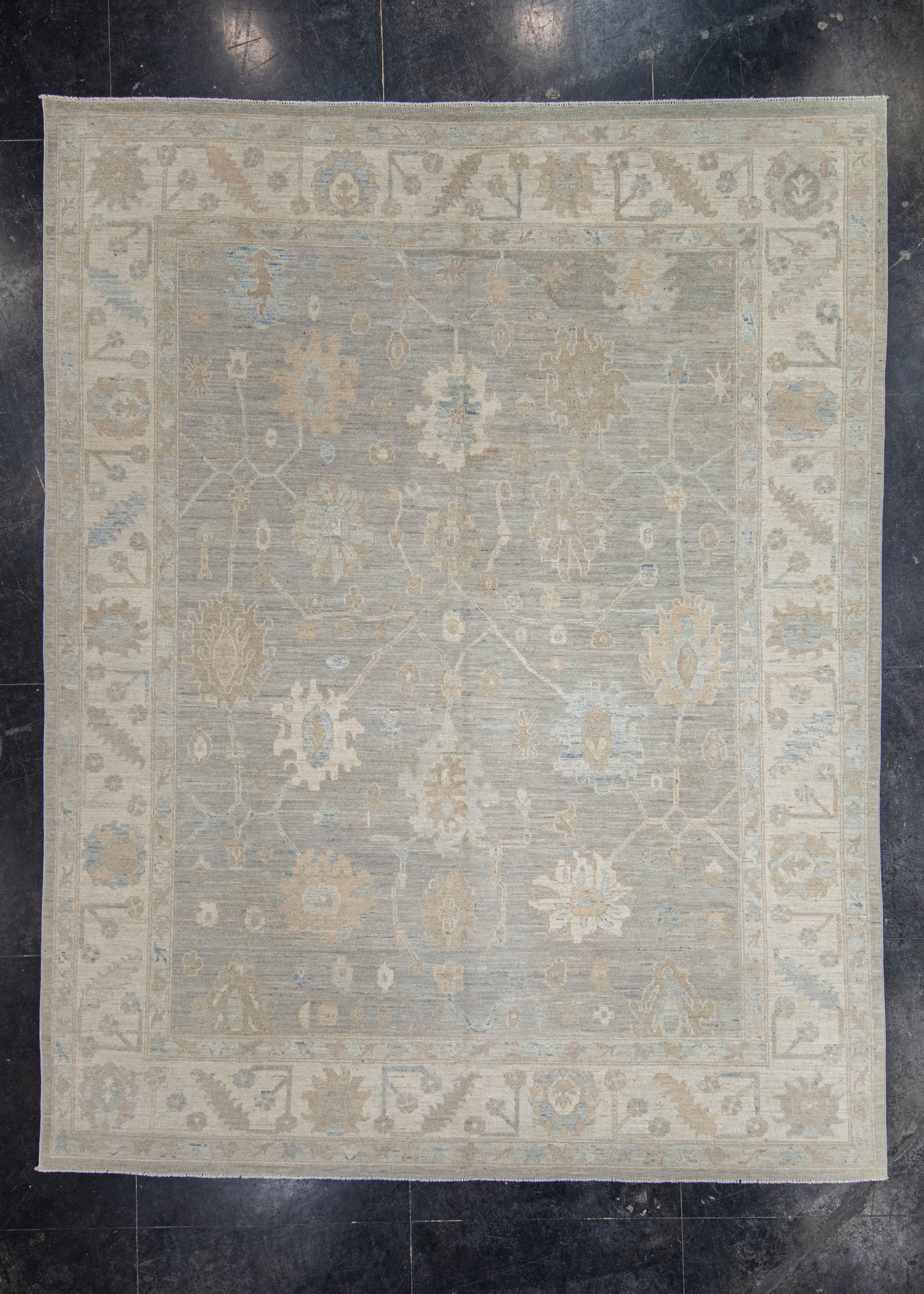 Oushak Rug 9'3" x 11'10" #23517