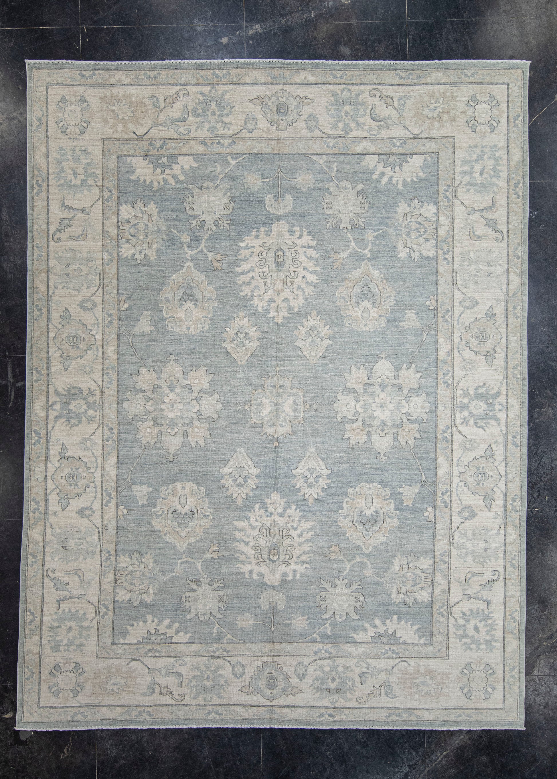 Oushak Rug 9'2" x 12'1" #23508