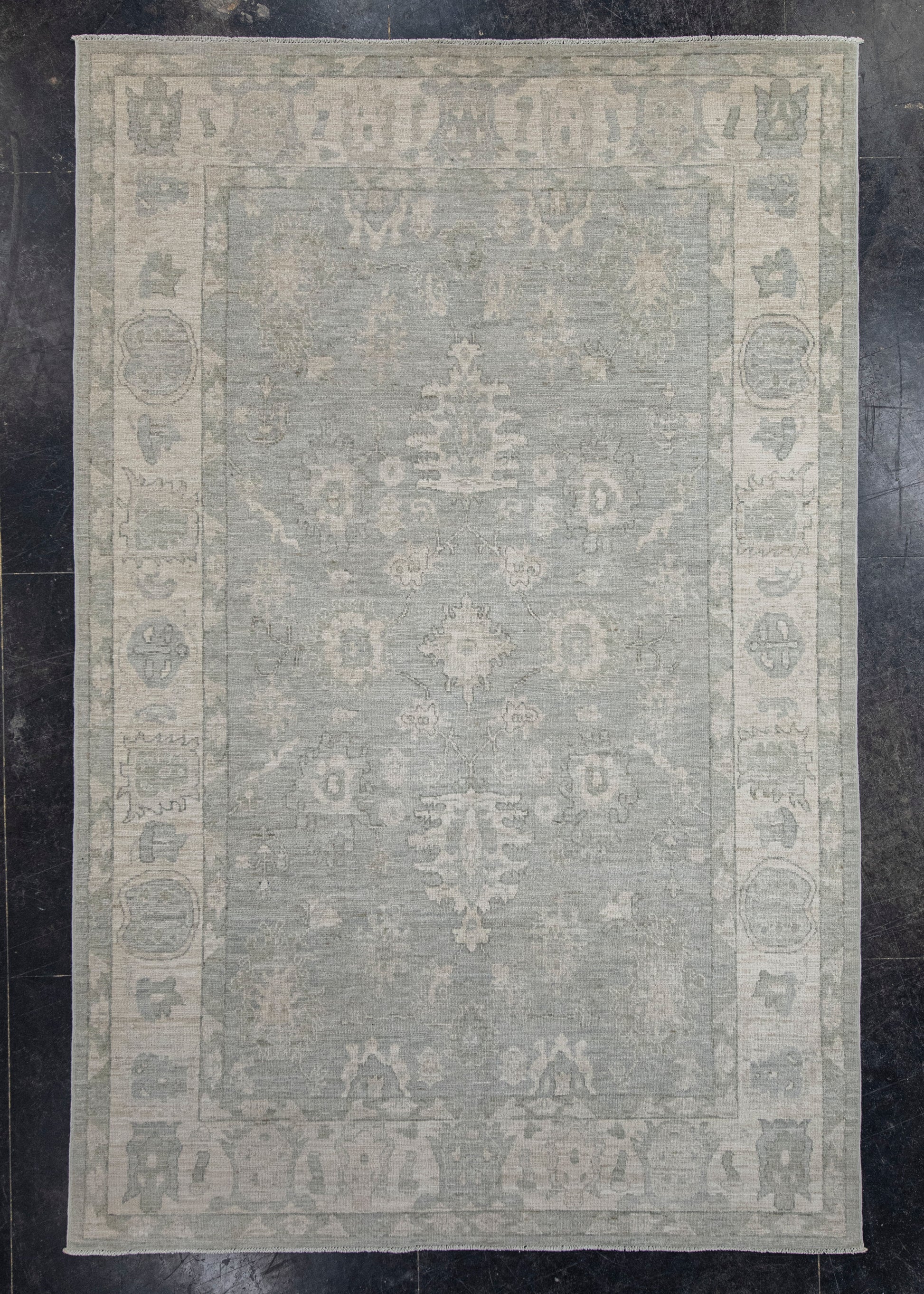 Oushak Rug 5'11" x 9' #23542