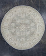 Oushak Round Rug 6'2" x 6'1" #23550