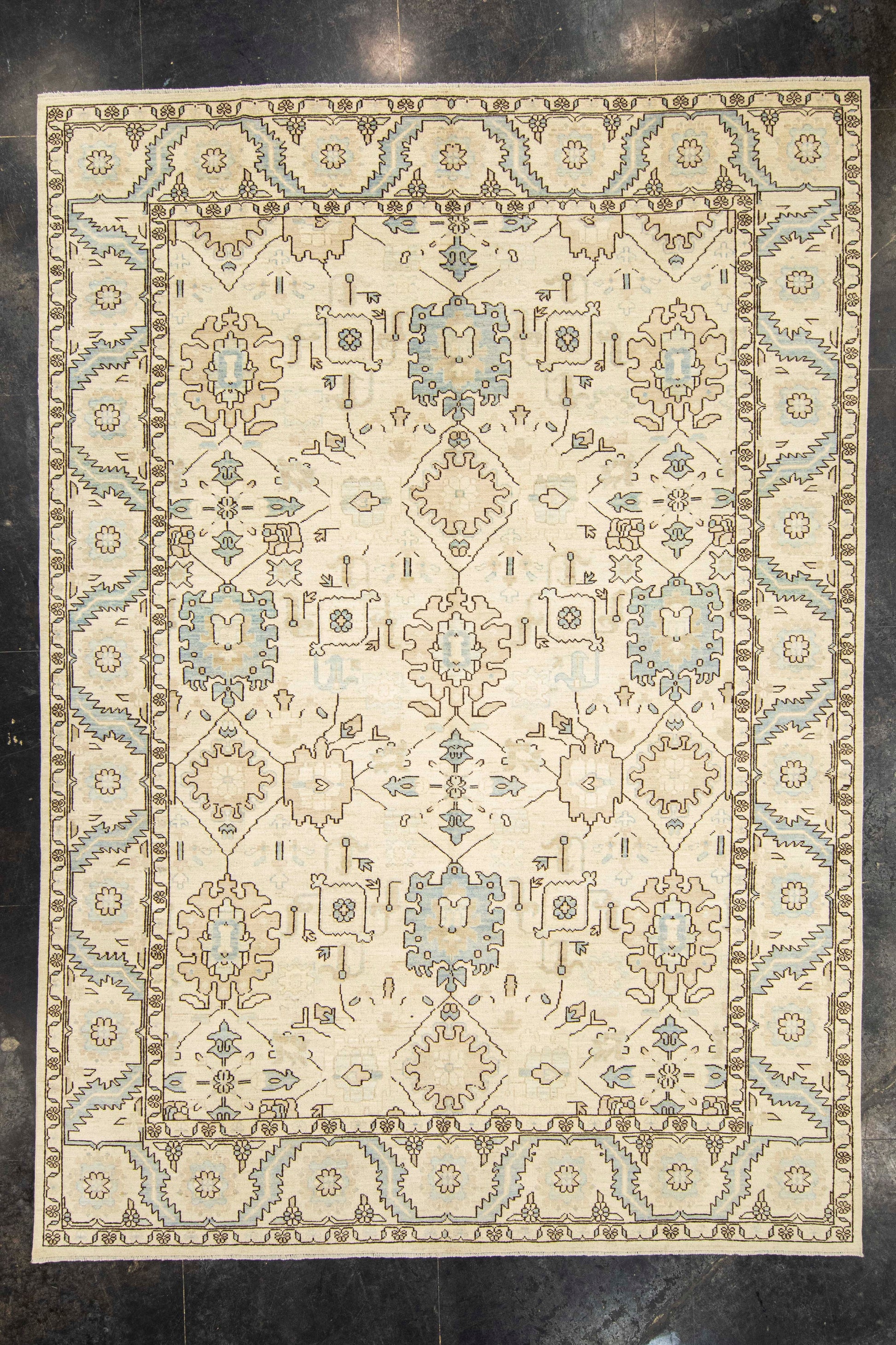 Oushak Rug 9'9" x 13'8" #22850
