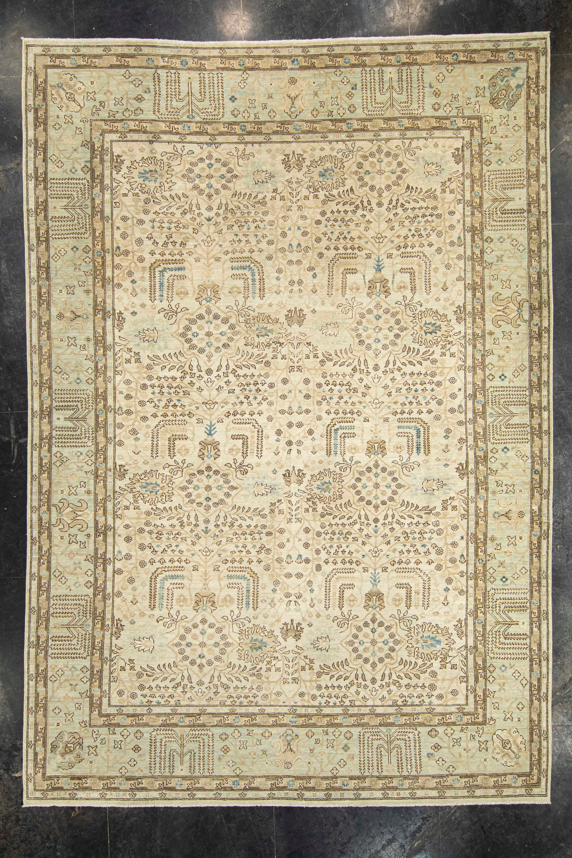 Oushak Rug 9'5" x 13'9" #22828