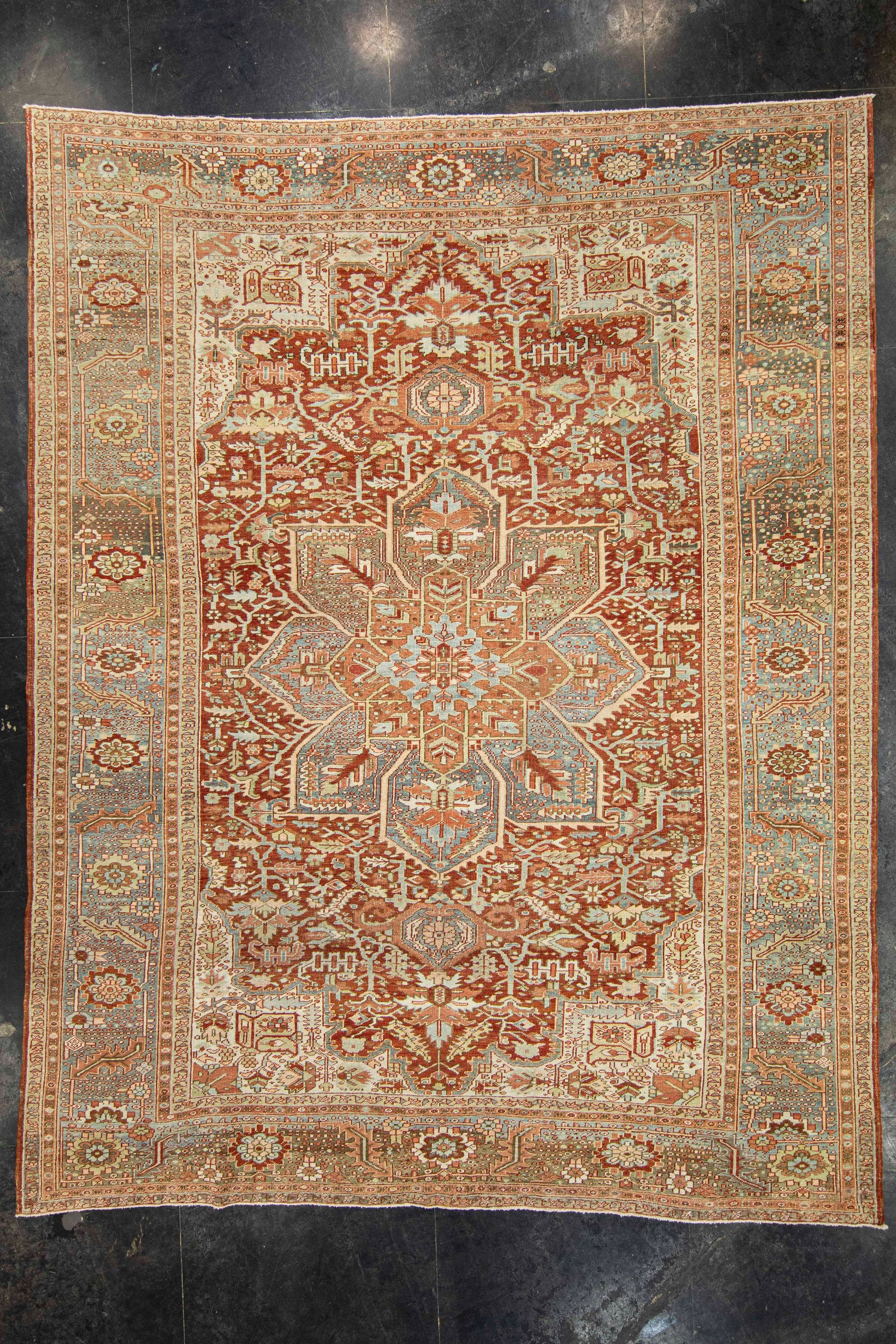 Turkish Vintage Rug  9'11" x 13'1" #22854