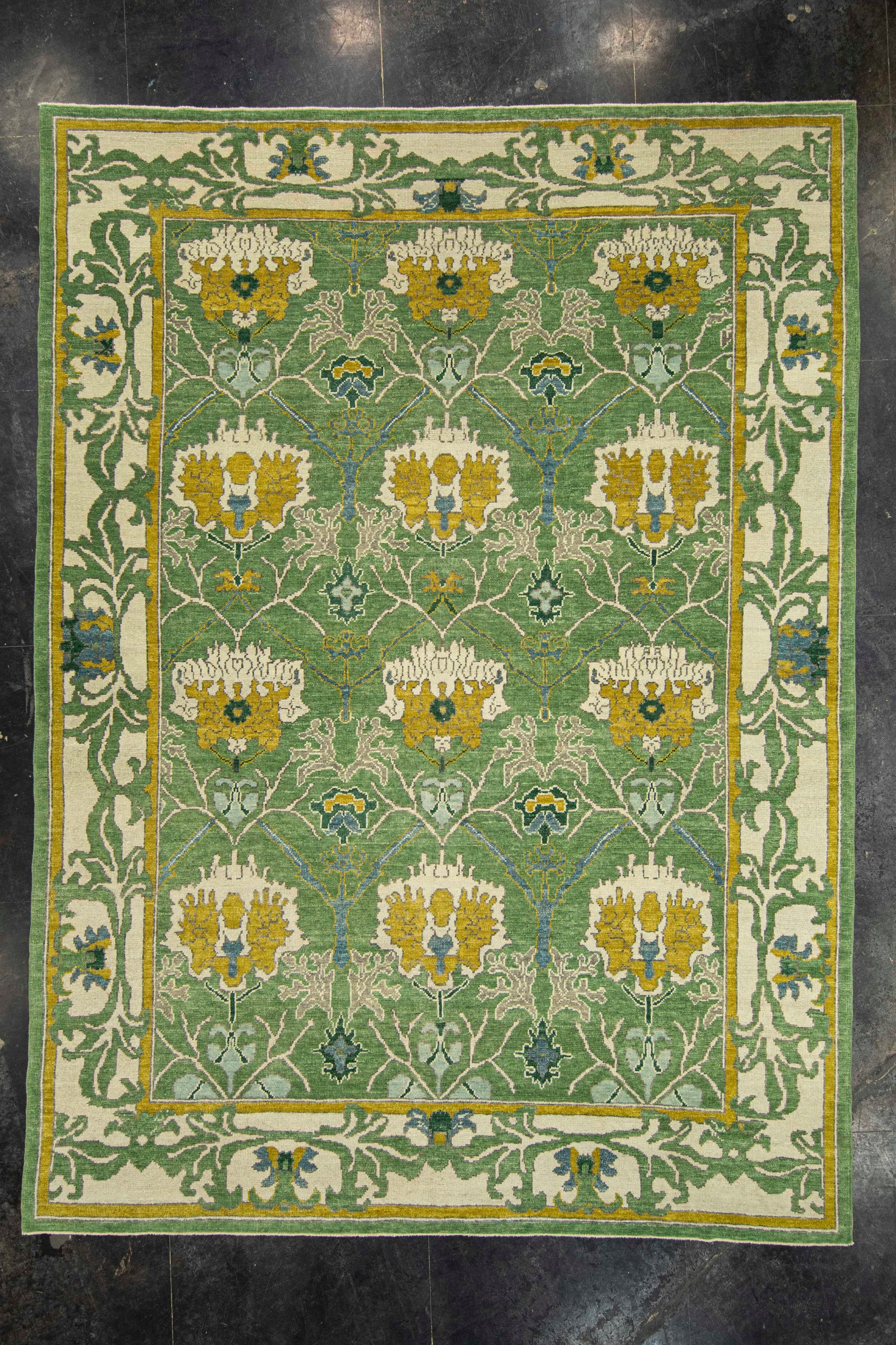 Turkish Oushak Rug 9'8" x 13'2" #22301
