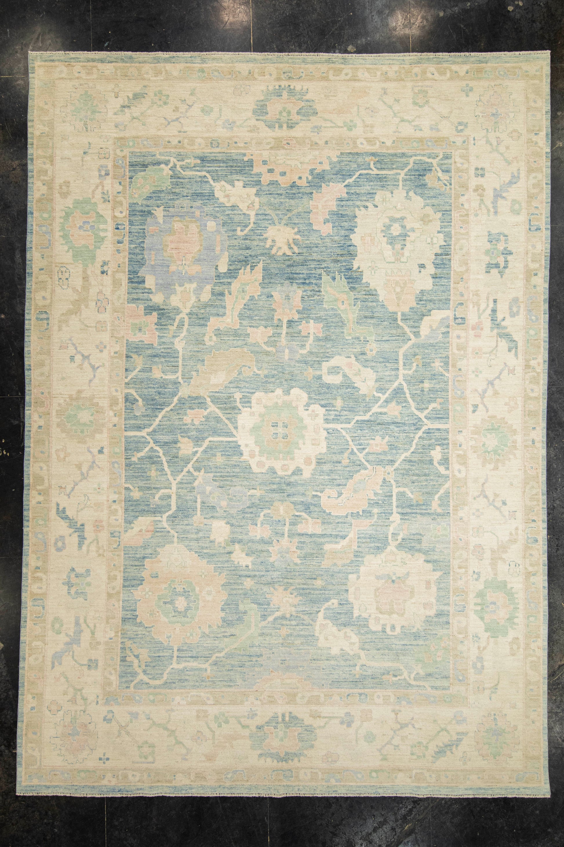 Oushak Rug 9'9" x 13'9" #22829
