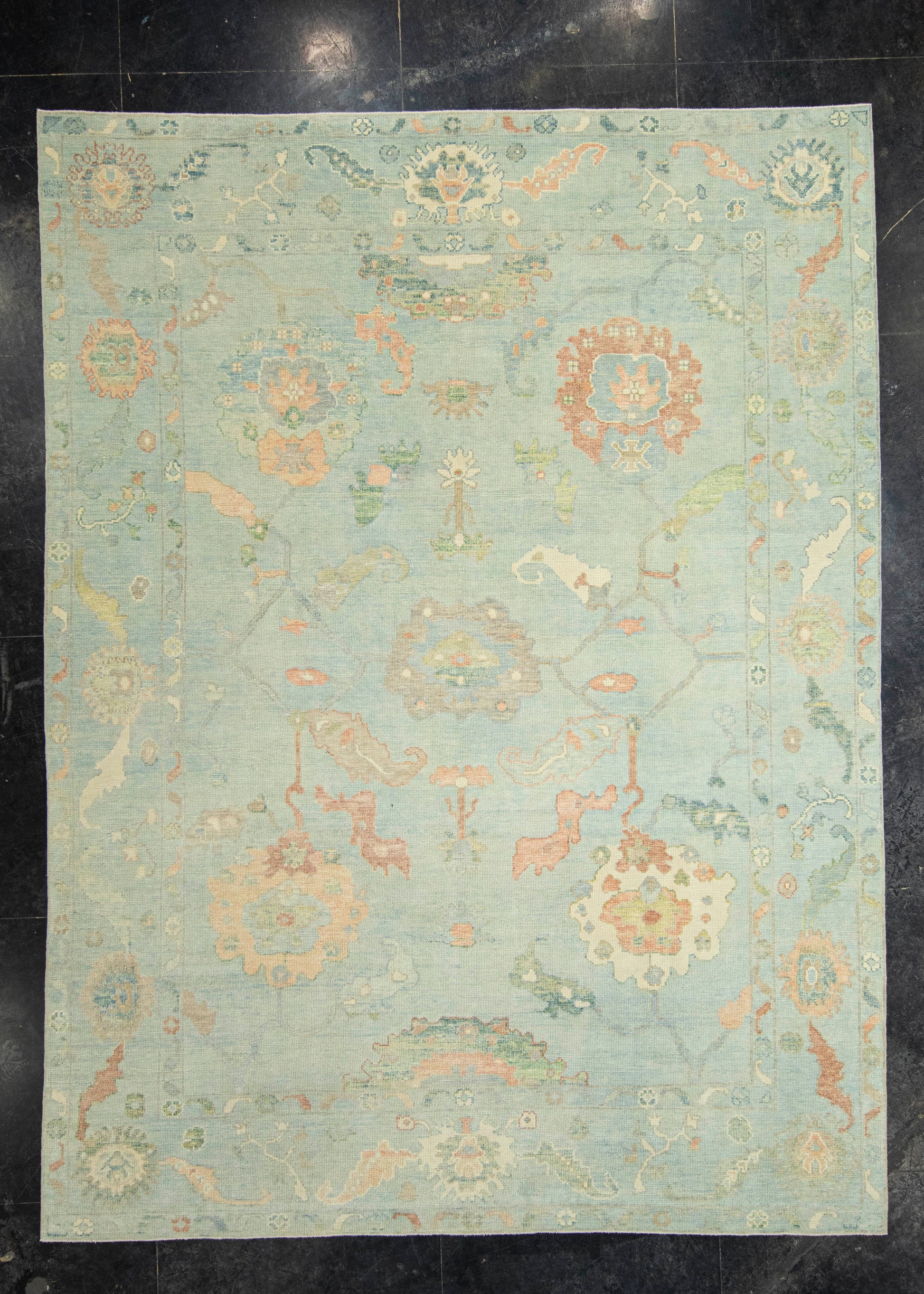 Turkish Oushak Rug 9' x 12' #22199