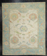 Turkish Oushak Rug 9'1" x 11'2" #22204