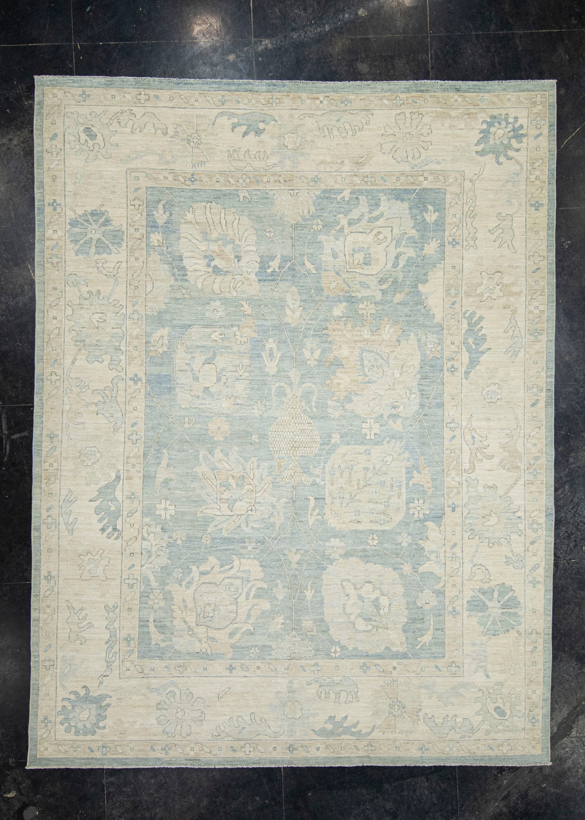 Oushak Rug 8'10" x 11'7"  #22684