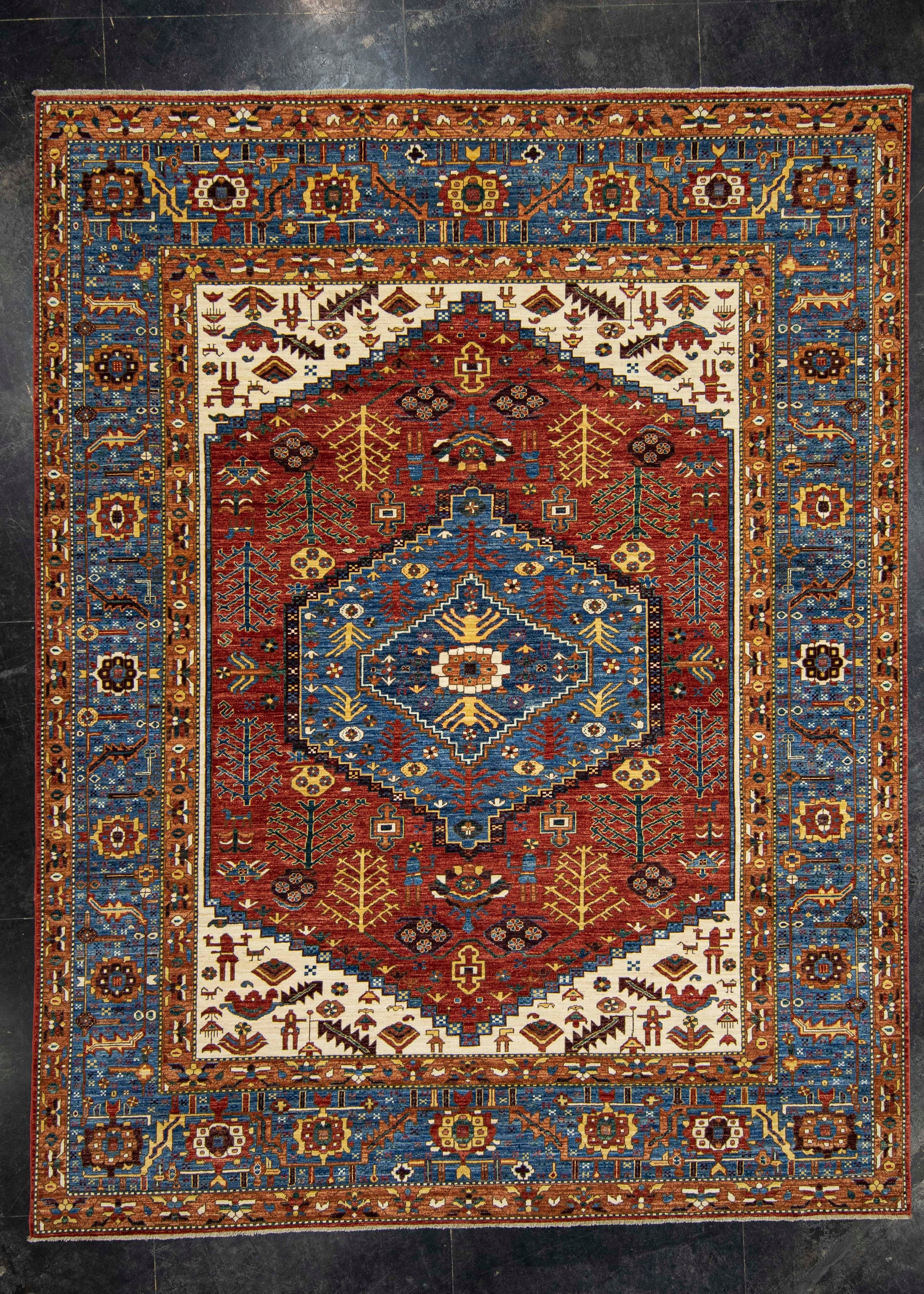 Oriental Handmade Rug  8'11" x 11'5" #22808