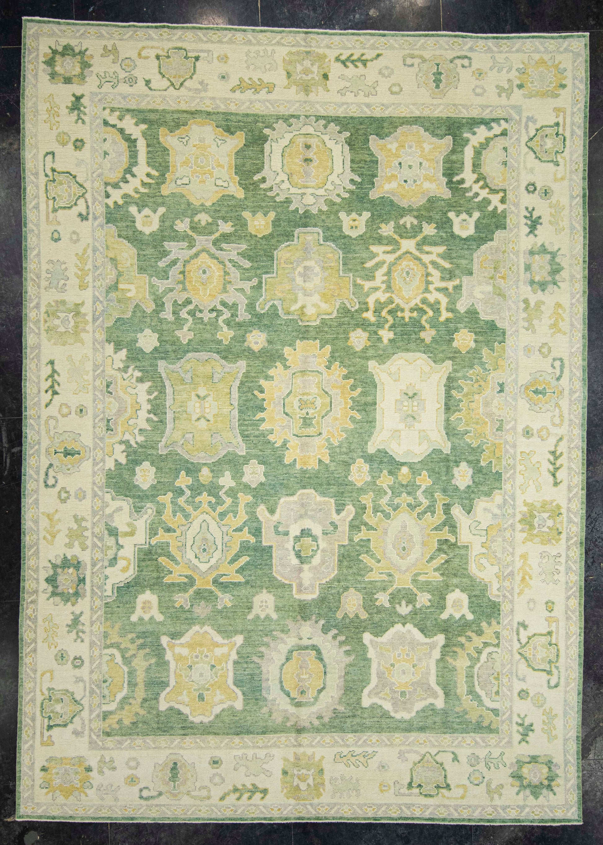 Turkish Oushak Rug 9'3" x 13' #22174