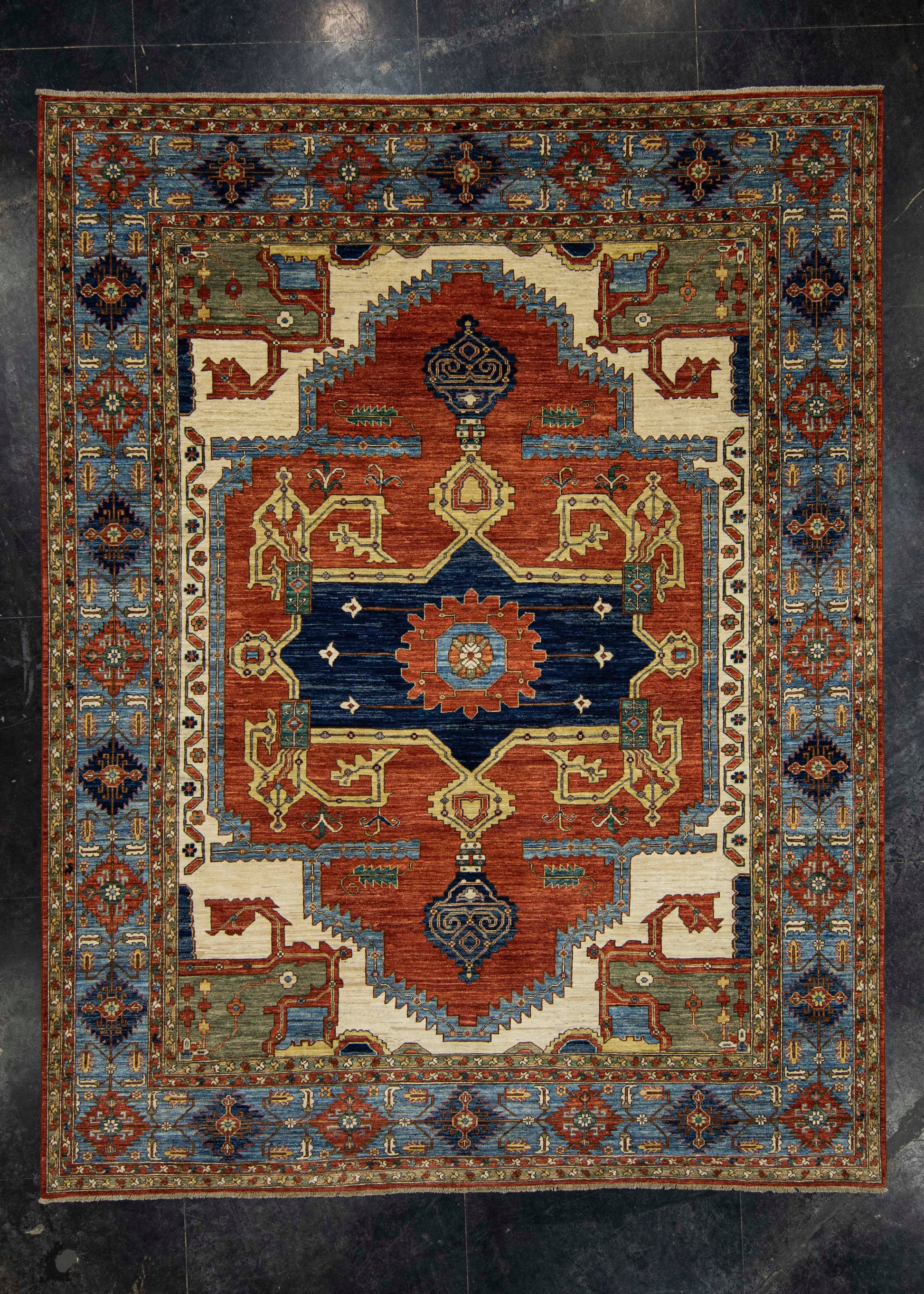 Oriental Handmade Rug  9' x 11'9" #22814