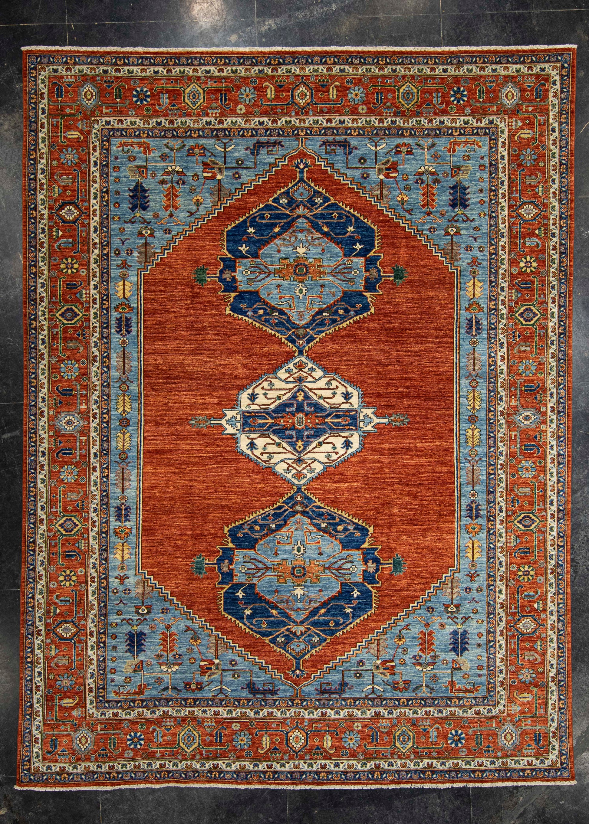 Oriental Handmade Rug  8'10" x 11'10" #22823
