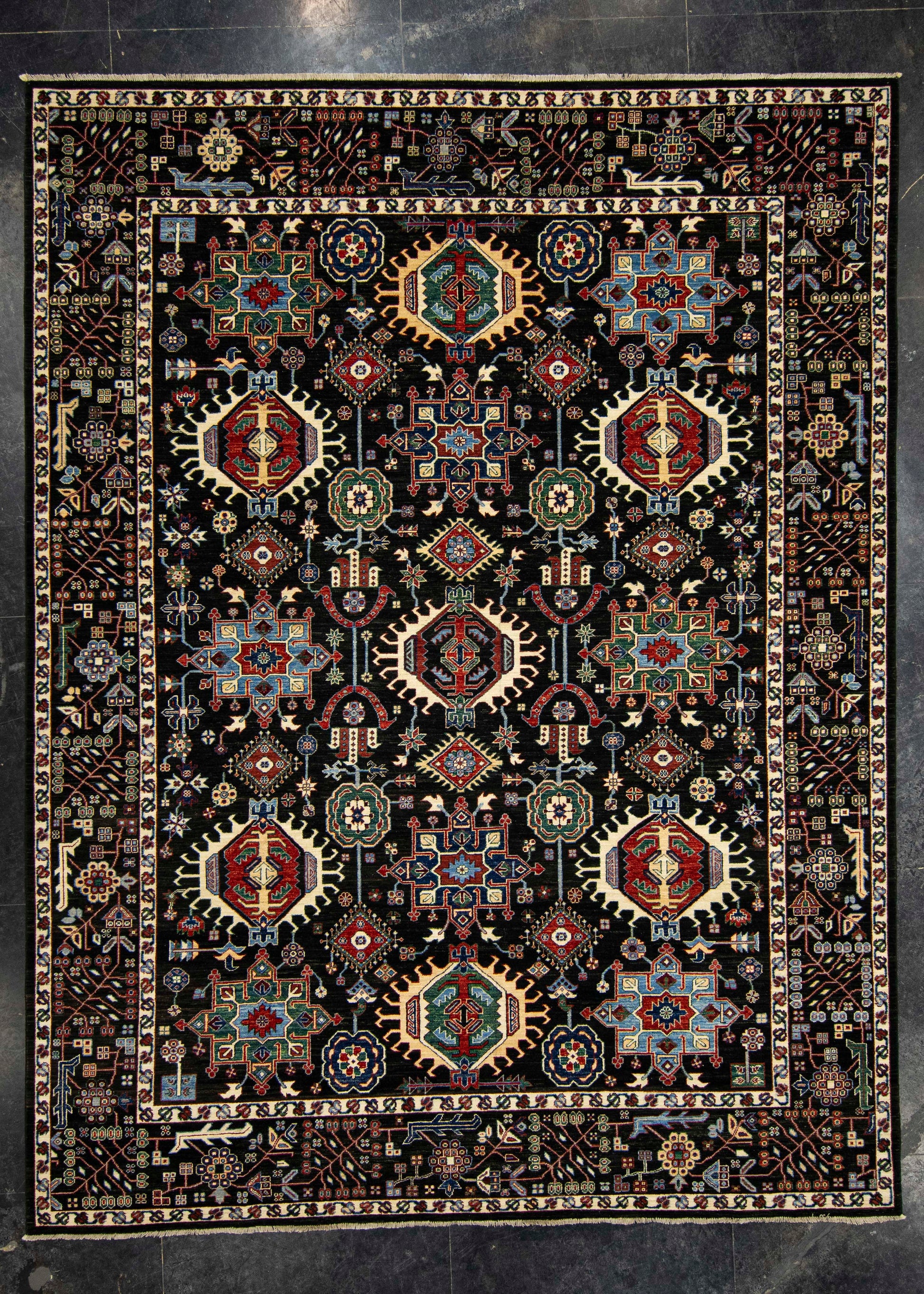 Oriental Handmade Rug  8'11" x 12' #22815
