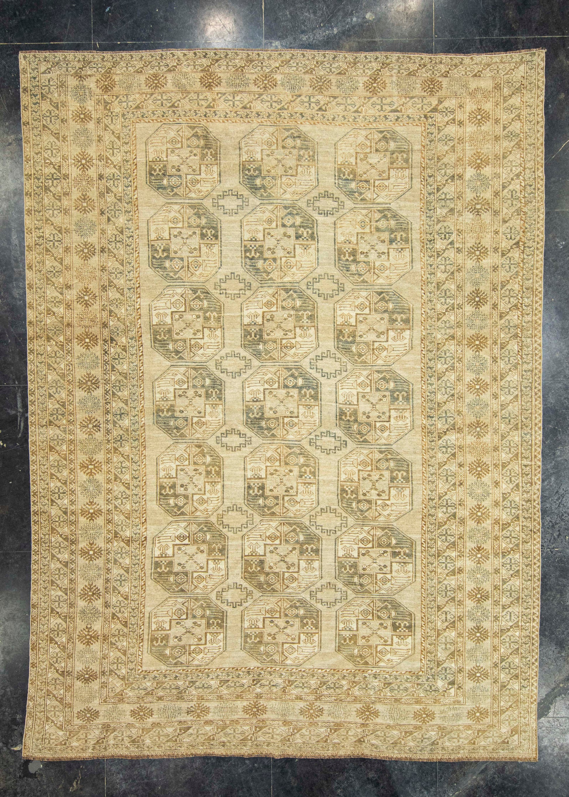 Turkish Vintage Rug  9'2" x 12'7" #22912