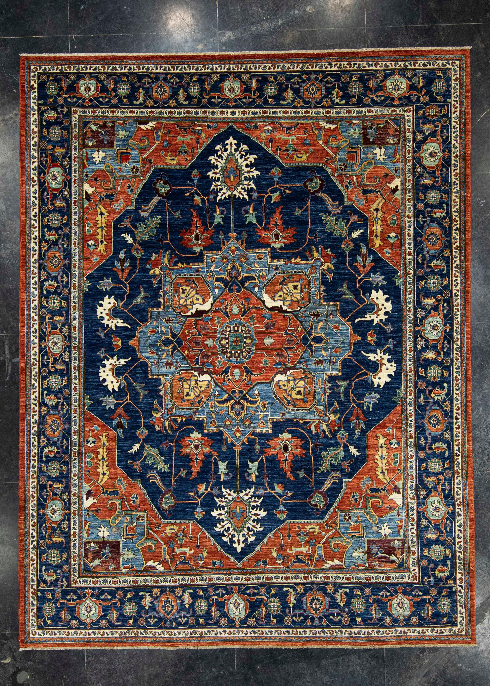 Oriental Handmade Rug  9'1" x 11'11" #22807