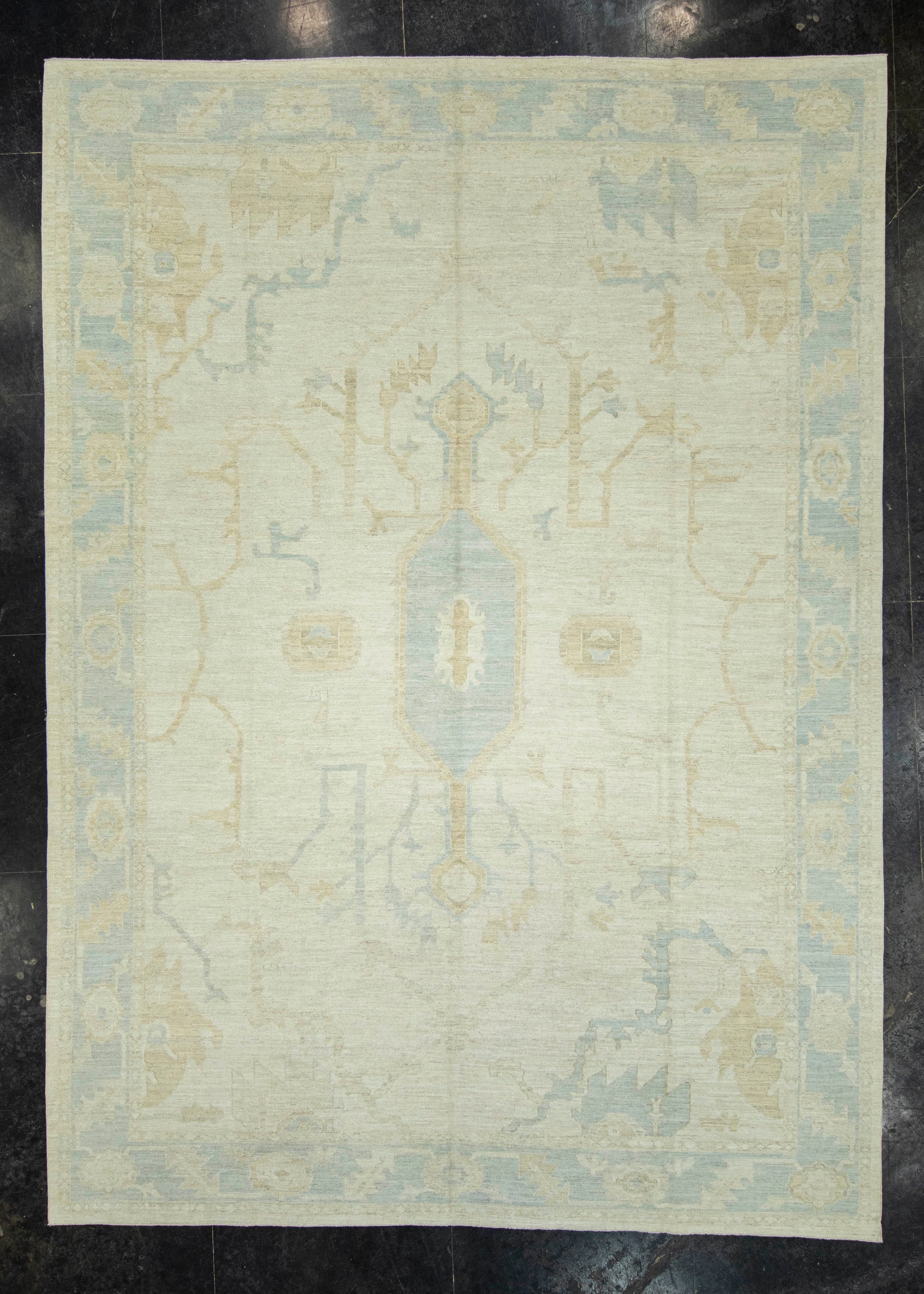 Turkish Oushak Antique Look Rug 10'6" x 14'6" #23033