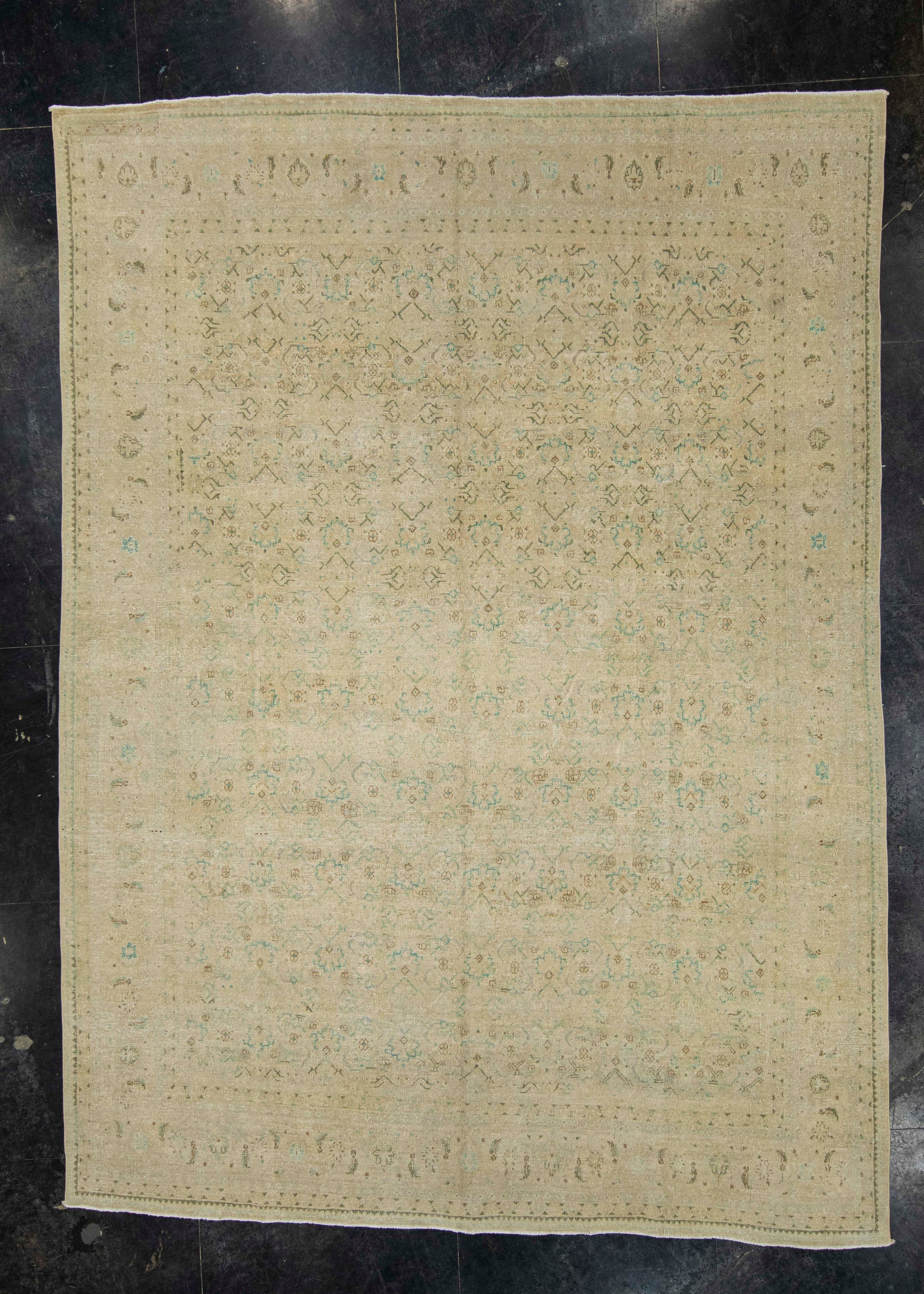 Vintage Rug  9'7" x 12'11" #22756