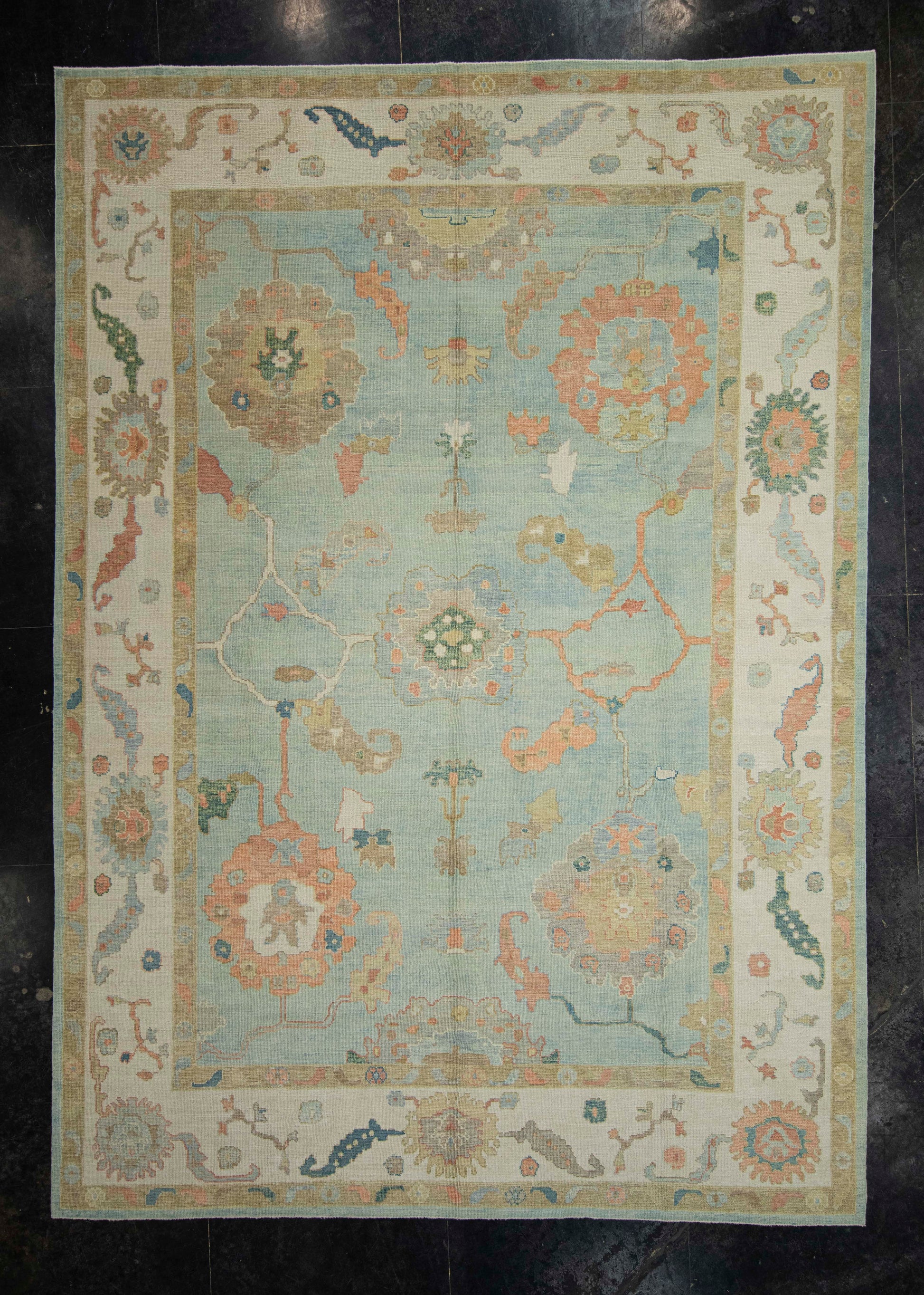 Turkish Oushak Rug 10'1" x 14'3" #22160