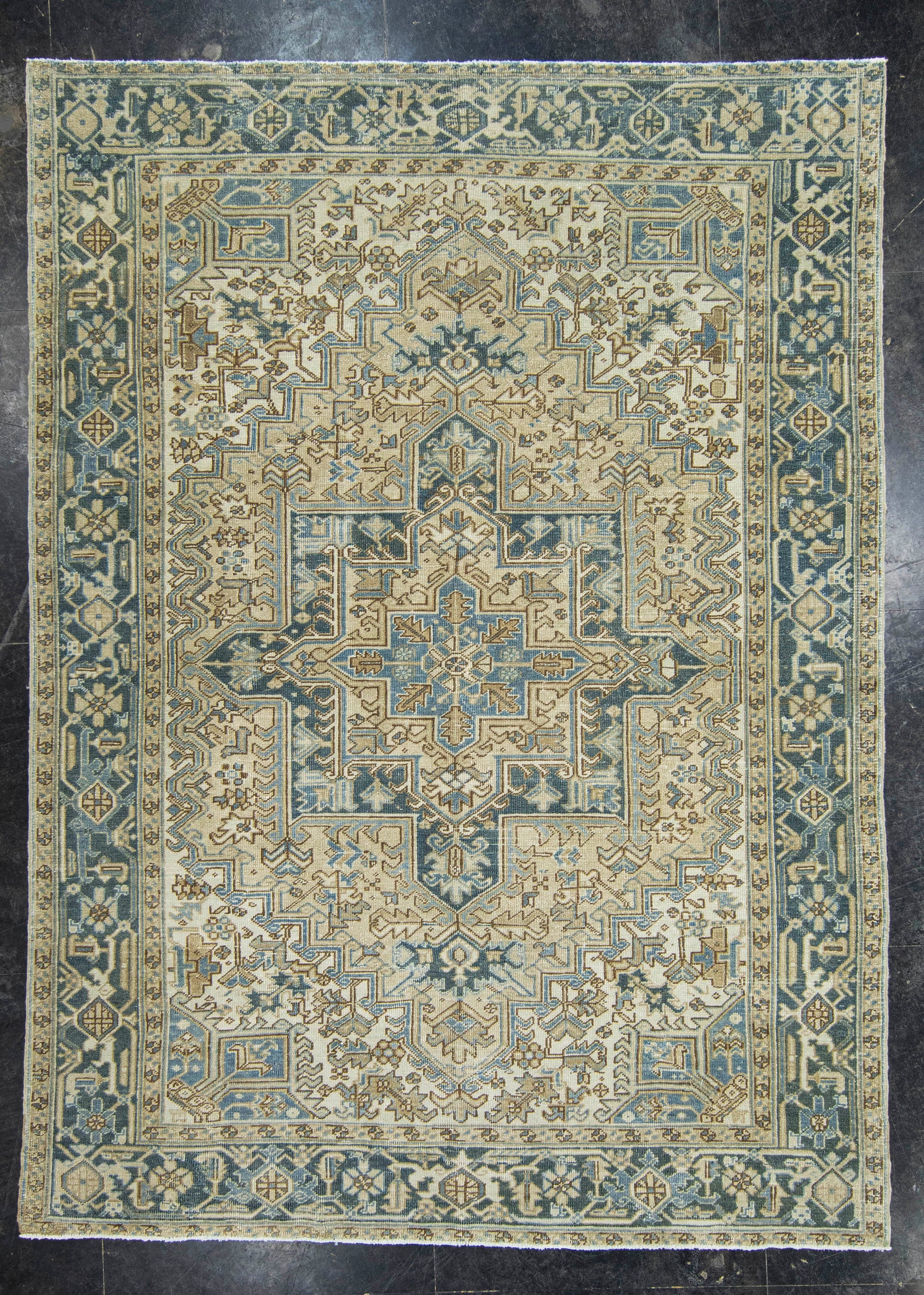 Turkish Vintage Rug  7'9" x 10'7" #23602