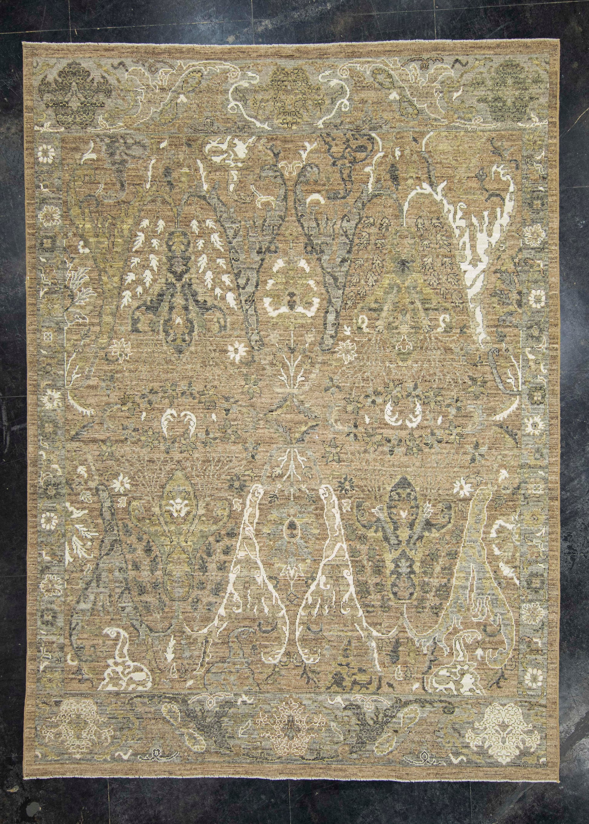 Oushak Rug 8'10" x 12'1" #23624