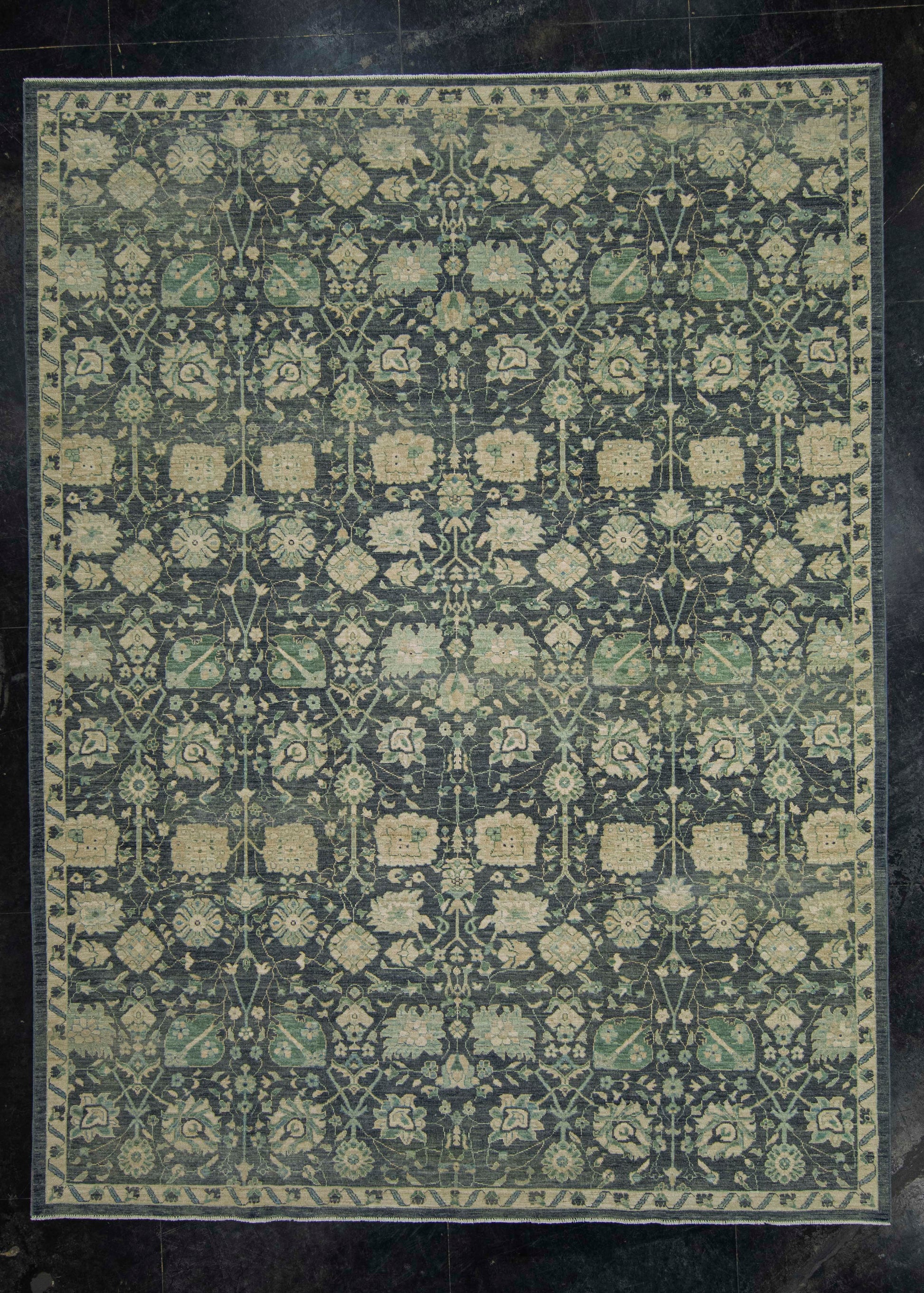 Oushak Rug 8'11" x 11'10" #23626