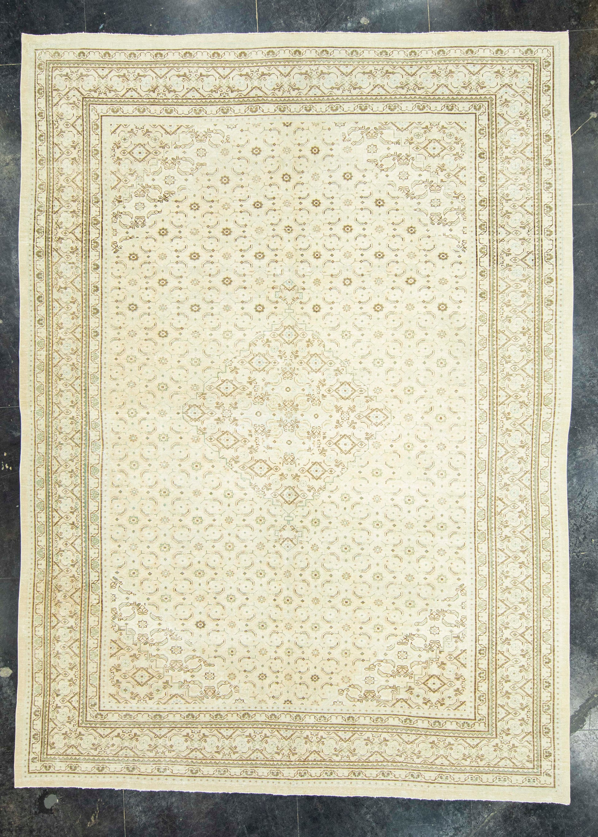 Turkish Vintage Rug  9'7" x 13'2" #22772