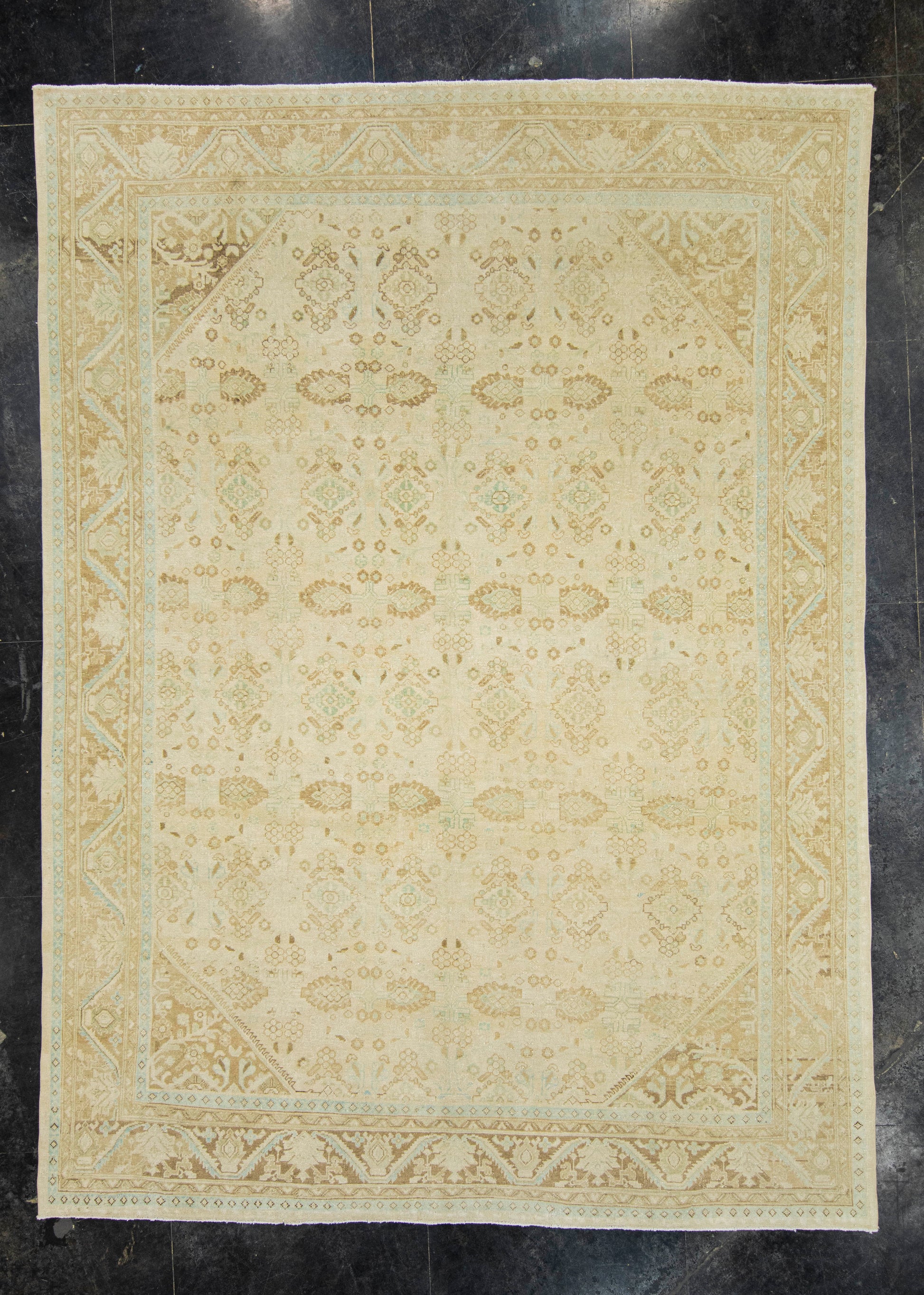 Turkish Vintage Rug  9'8" x 13'2" #22678