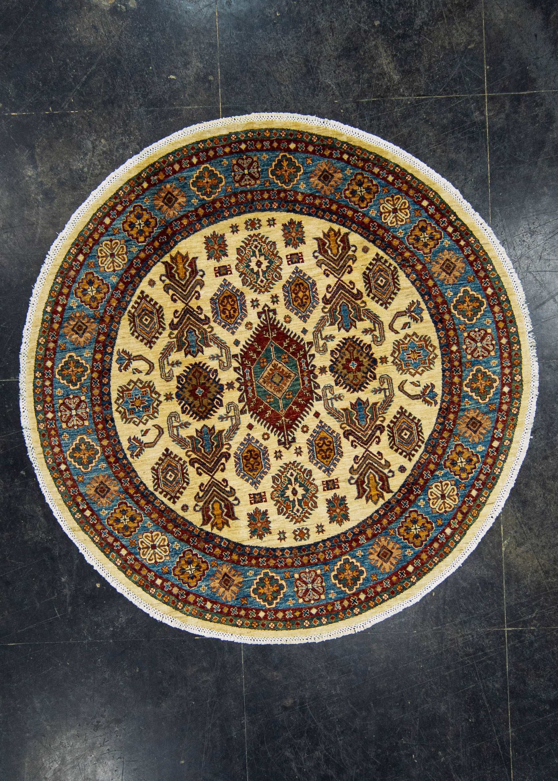 Square Oriental Handmade Rug  5'8" x 5'8" #22883