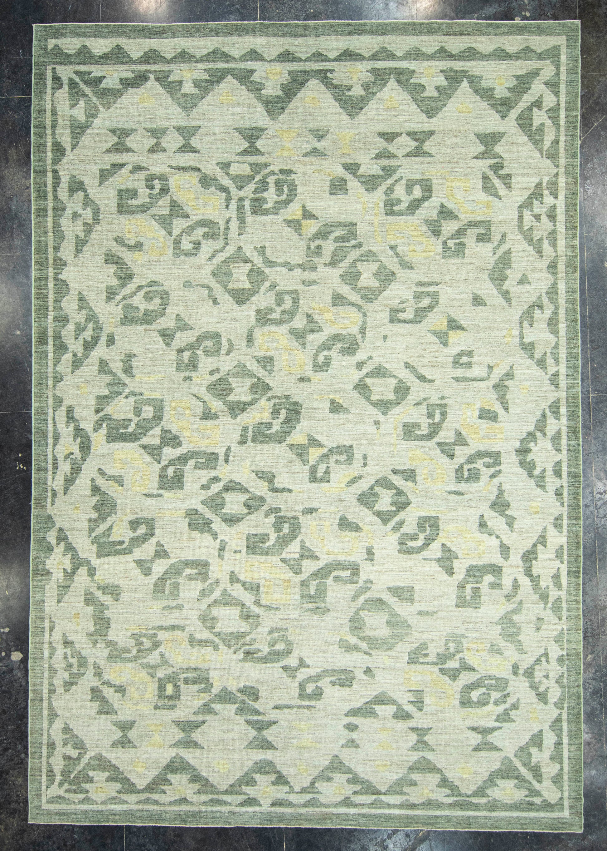 Turkish Oushak Antique Look Rug 10'4" x 15'1" #23035