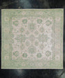 Oushak Square Rug 9'4" x 9' #22699