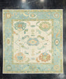 Turkish Oushak Rug 9'10" x 10'6" #22175