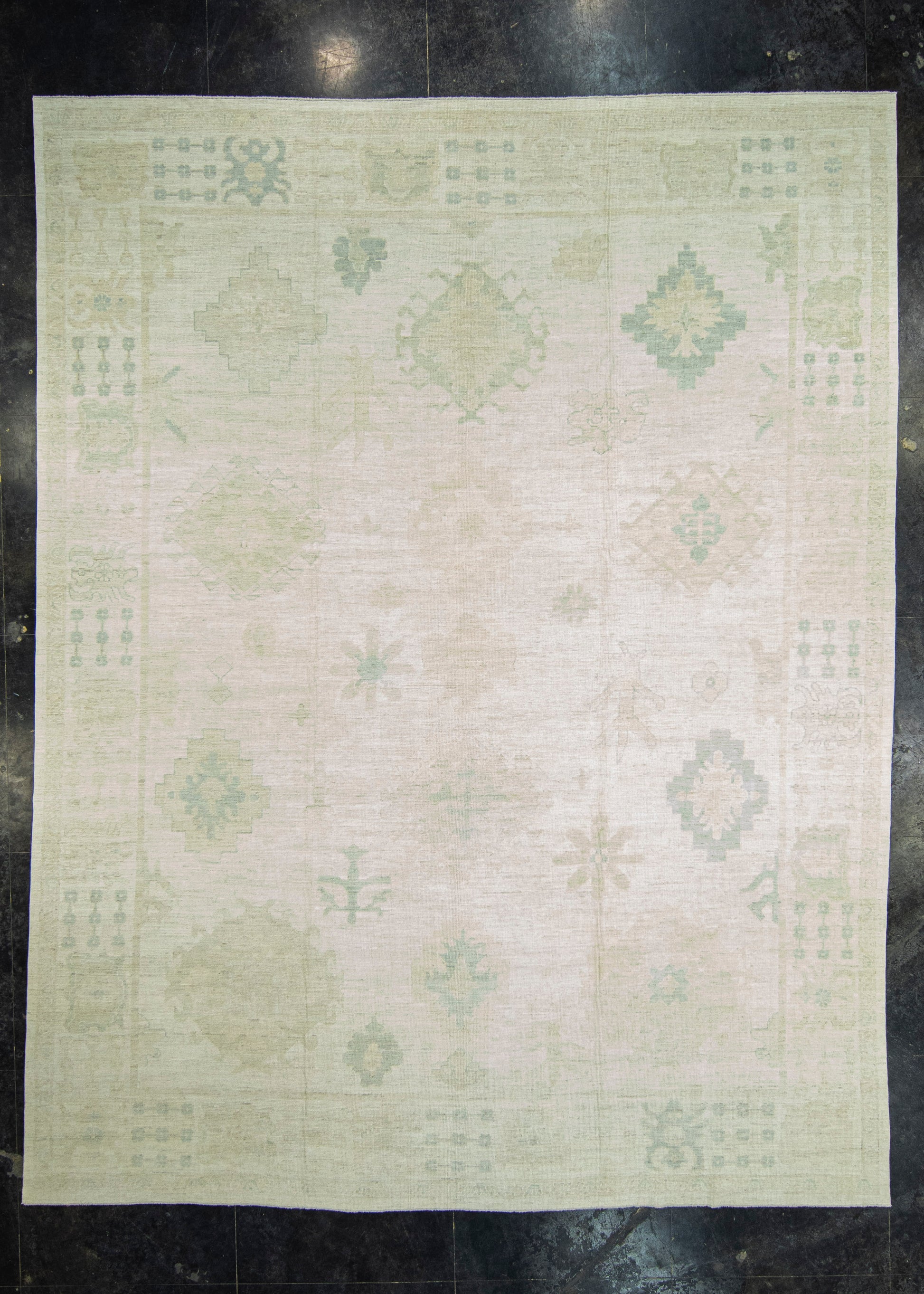 Turkish Oushak Rug 11'10" x 15'2" #22640