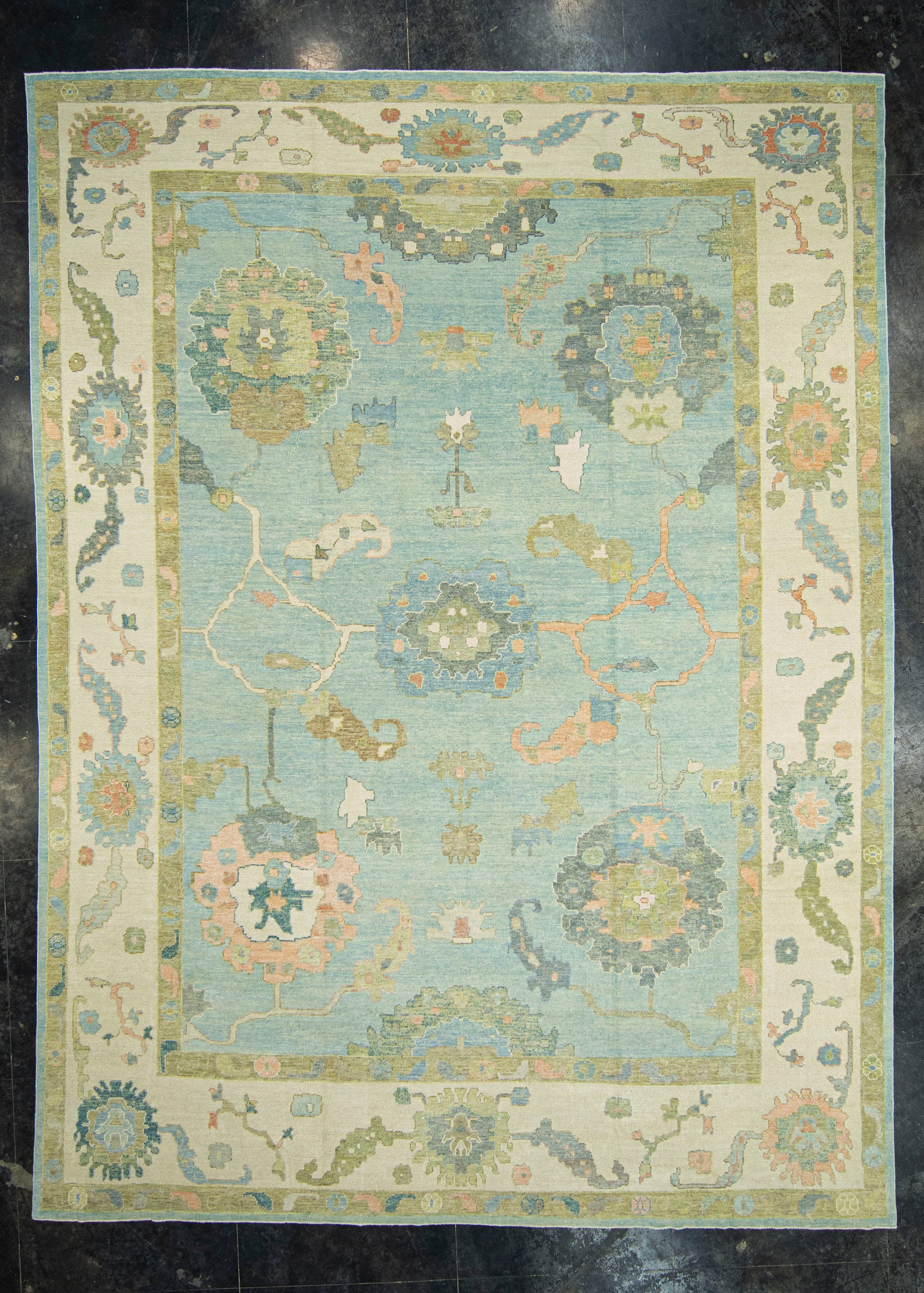 Turkish Oushak Rug 11'10" x 15'10" #22134