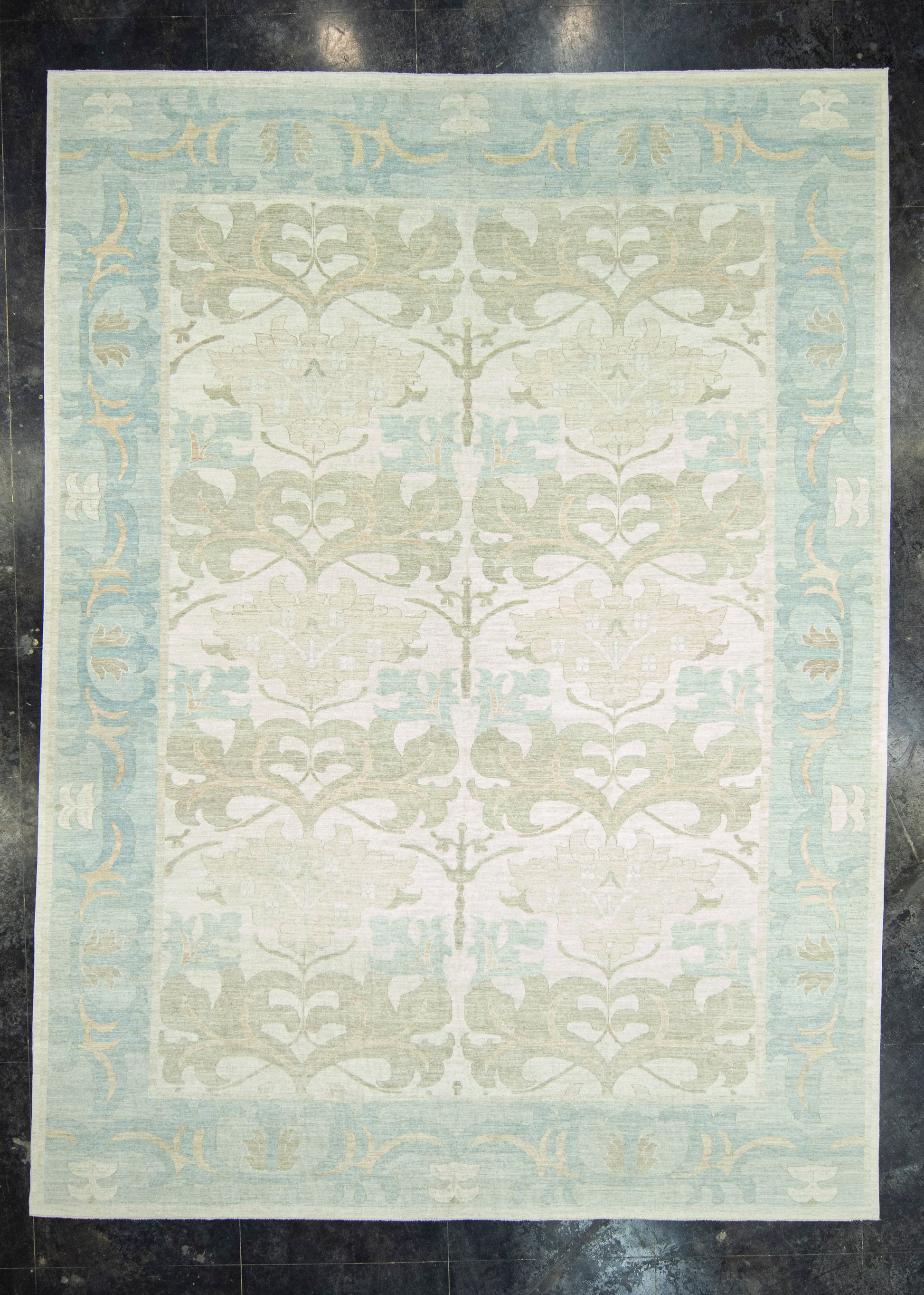 Turkish Oushak Antique Look Rug 12'2" x 16'5" #23032