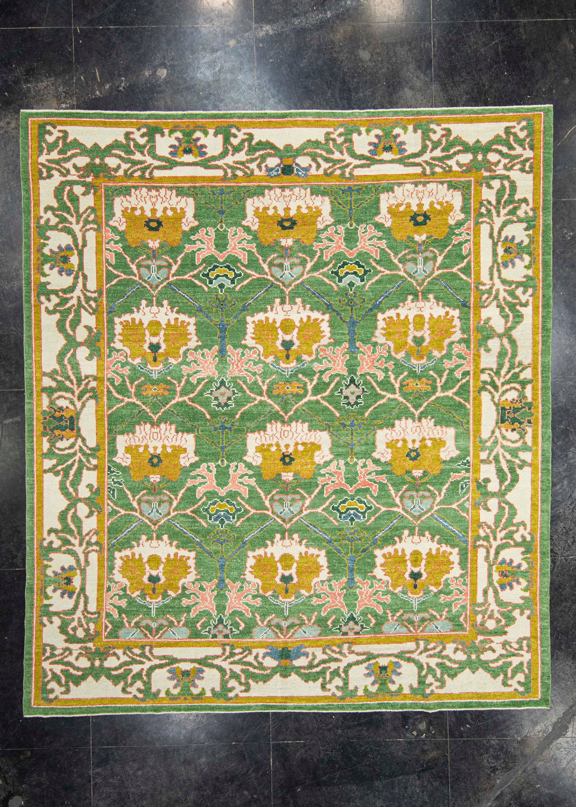 Turkish Oushak Rug 8'10" x 10' #22302