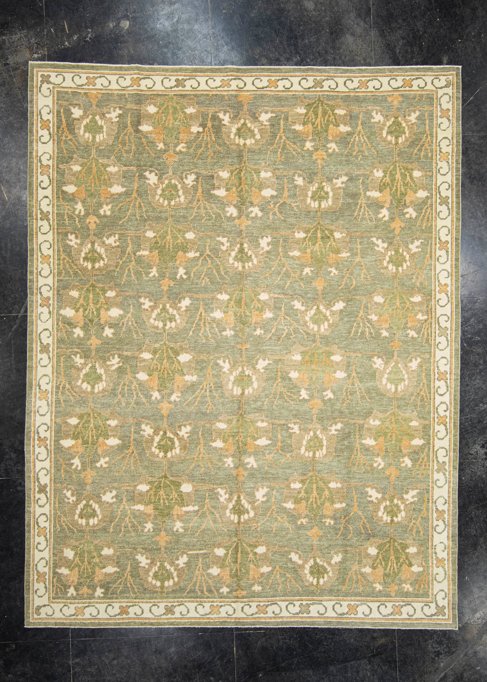 Turkish Oushak Rug 8' x 10'4" #22310
