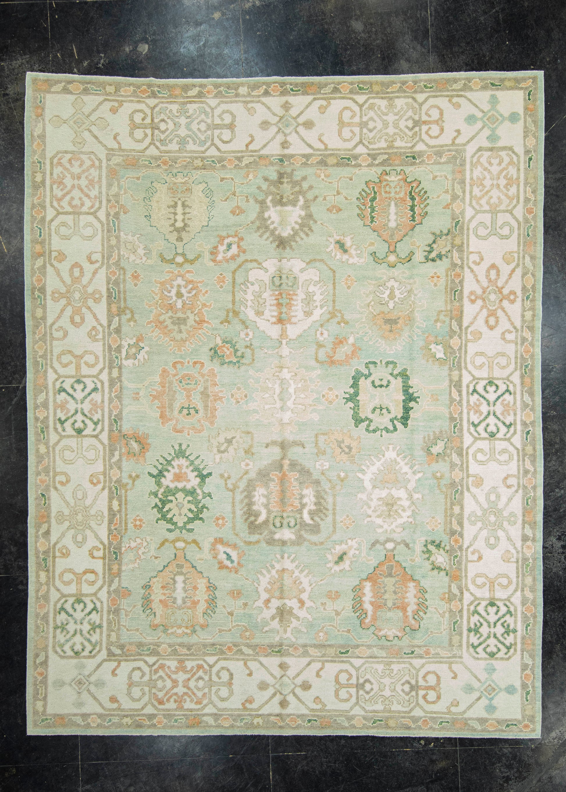 Turkish Oushak Rug 8'2" x 10'5" #22184
