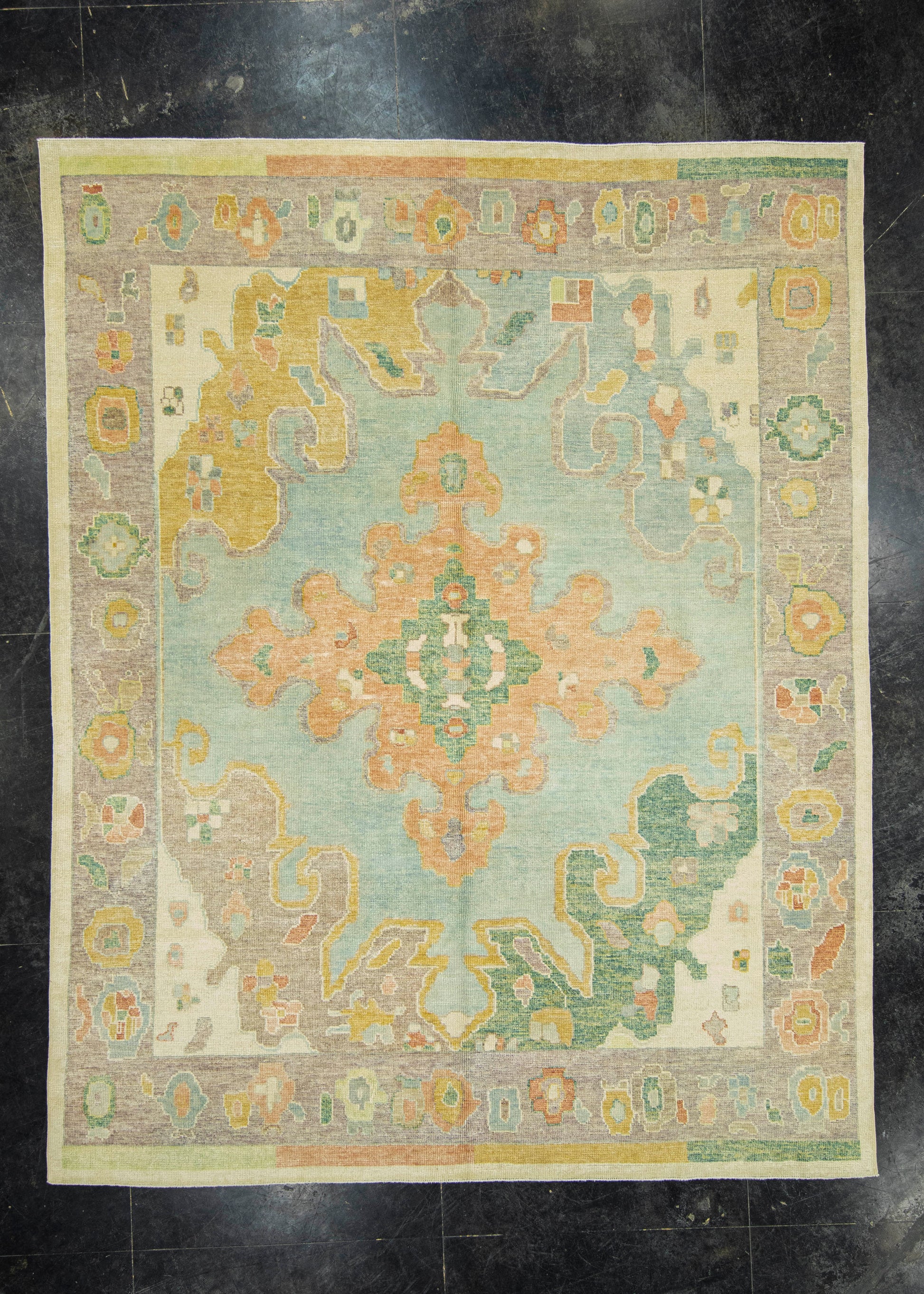Turkish Oushak Rug 8' x 10'1" #22214
