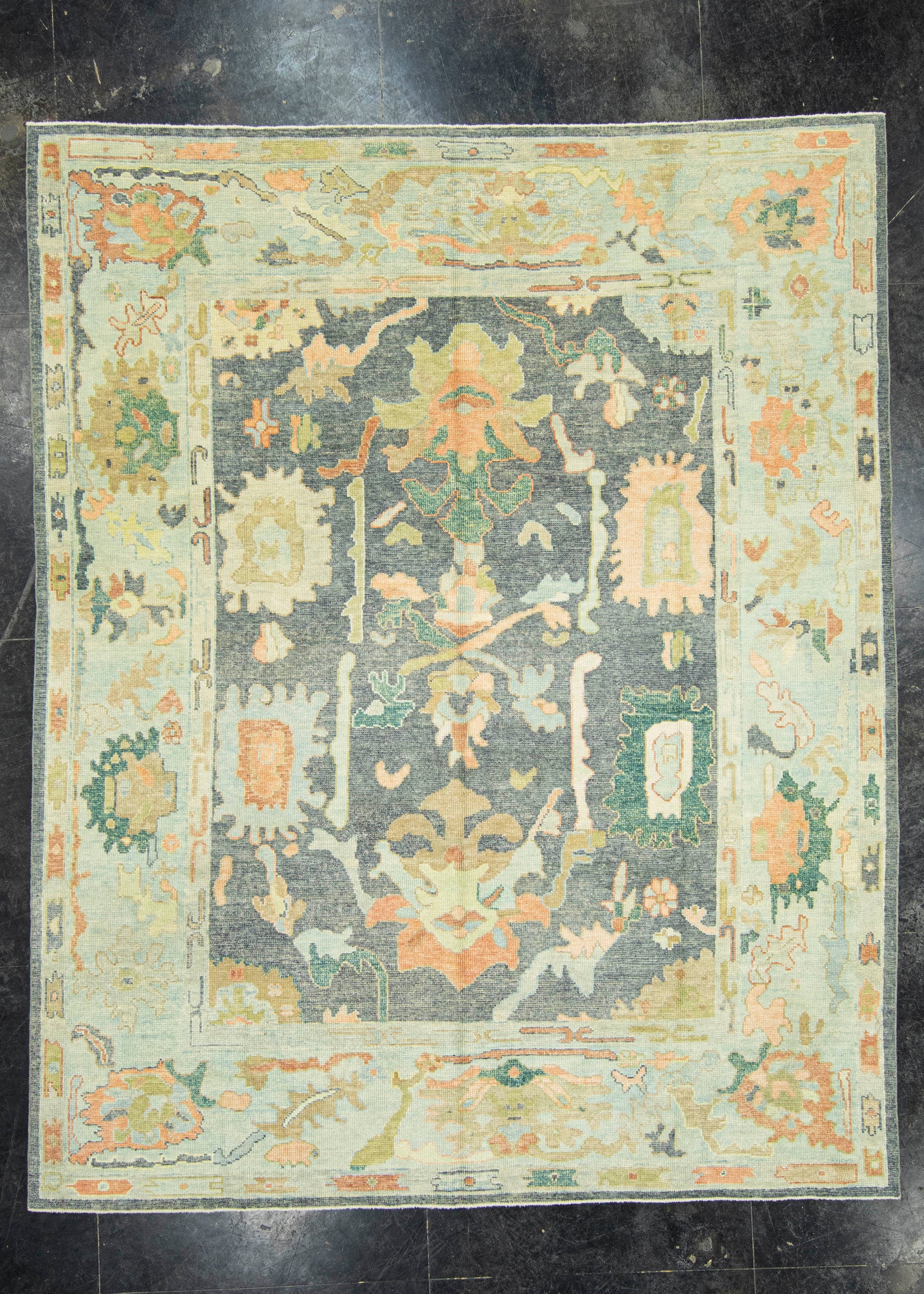 Turkish Oushak Rug 8' x 9'11" #22178