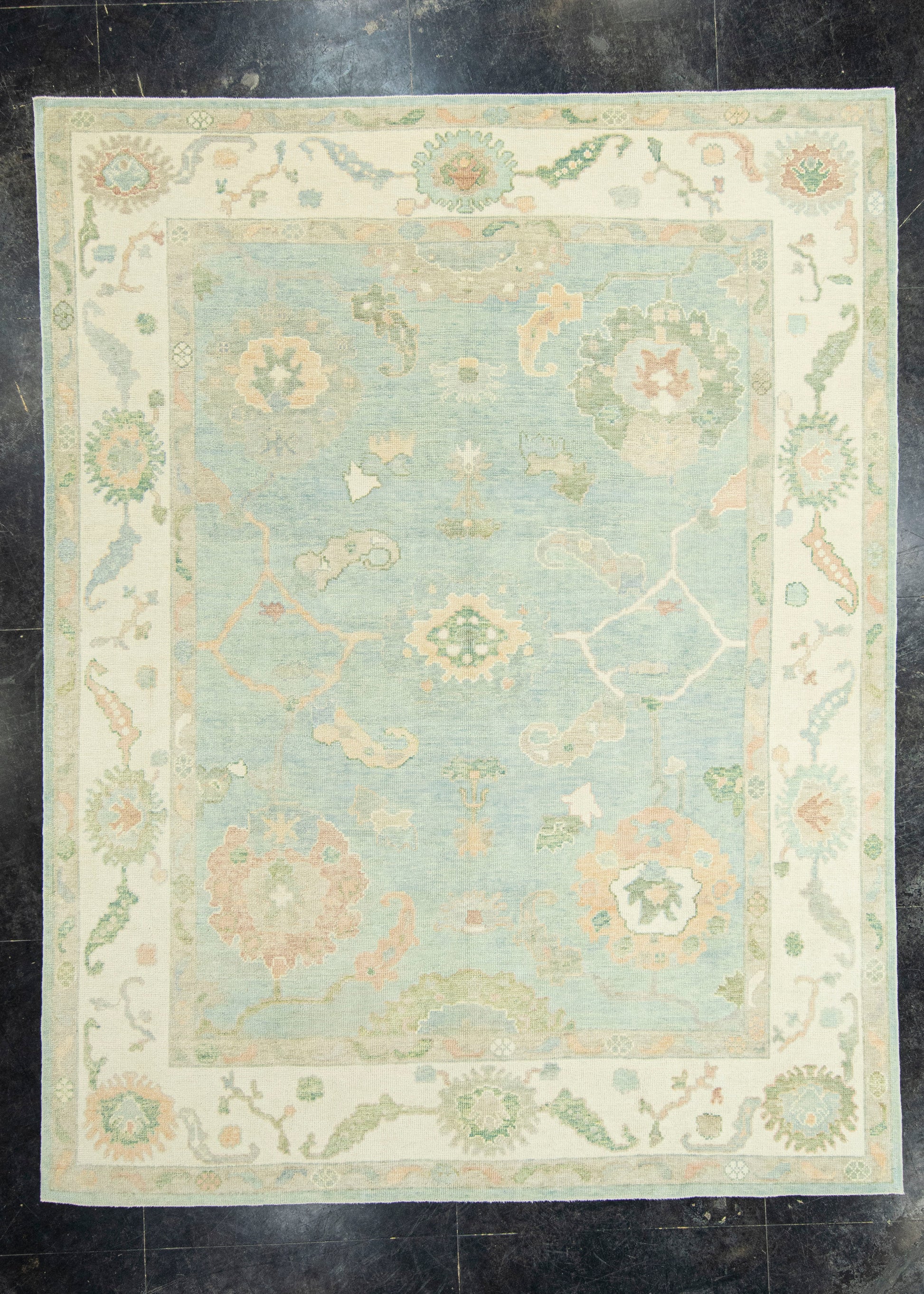 Turkish Oushak Rug 8'3" x 10'8" #22179
