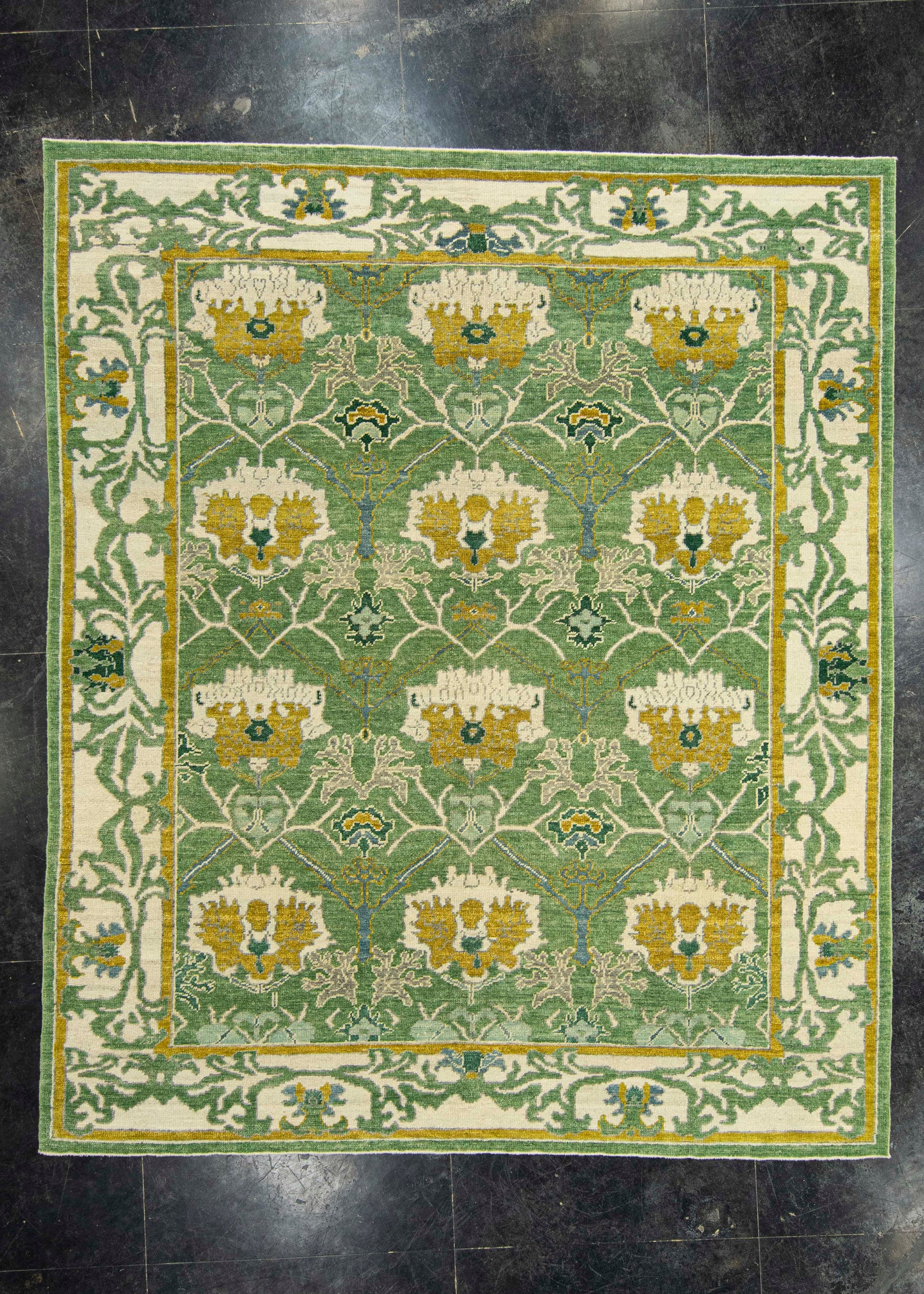 Turkish Oushak Rug 8'3" x 9'9" #22225