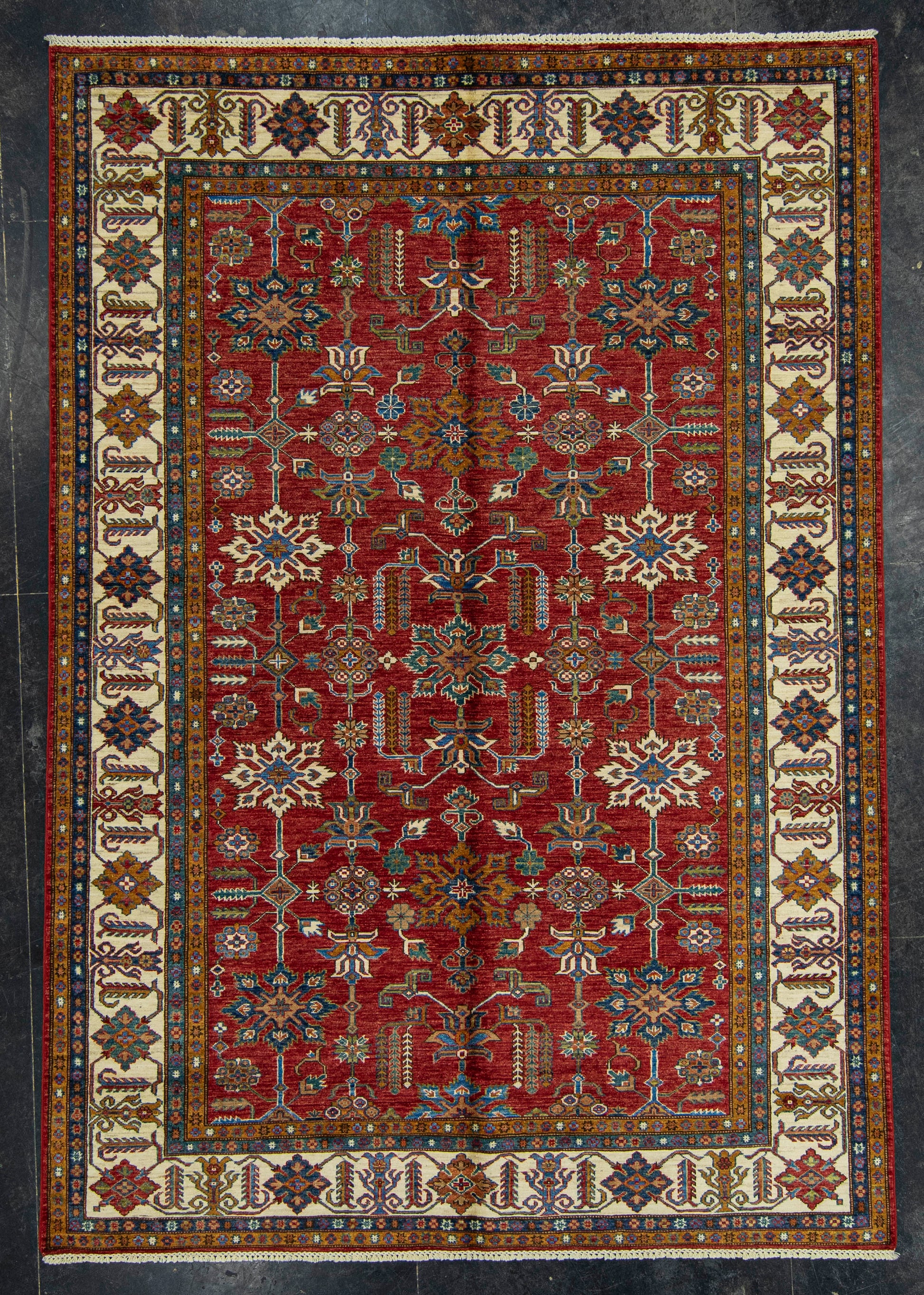 Turkish Vintage Rug  6'10" x 9'9" #22874