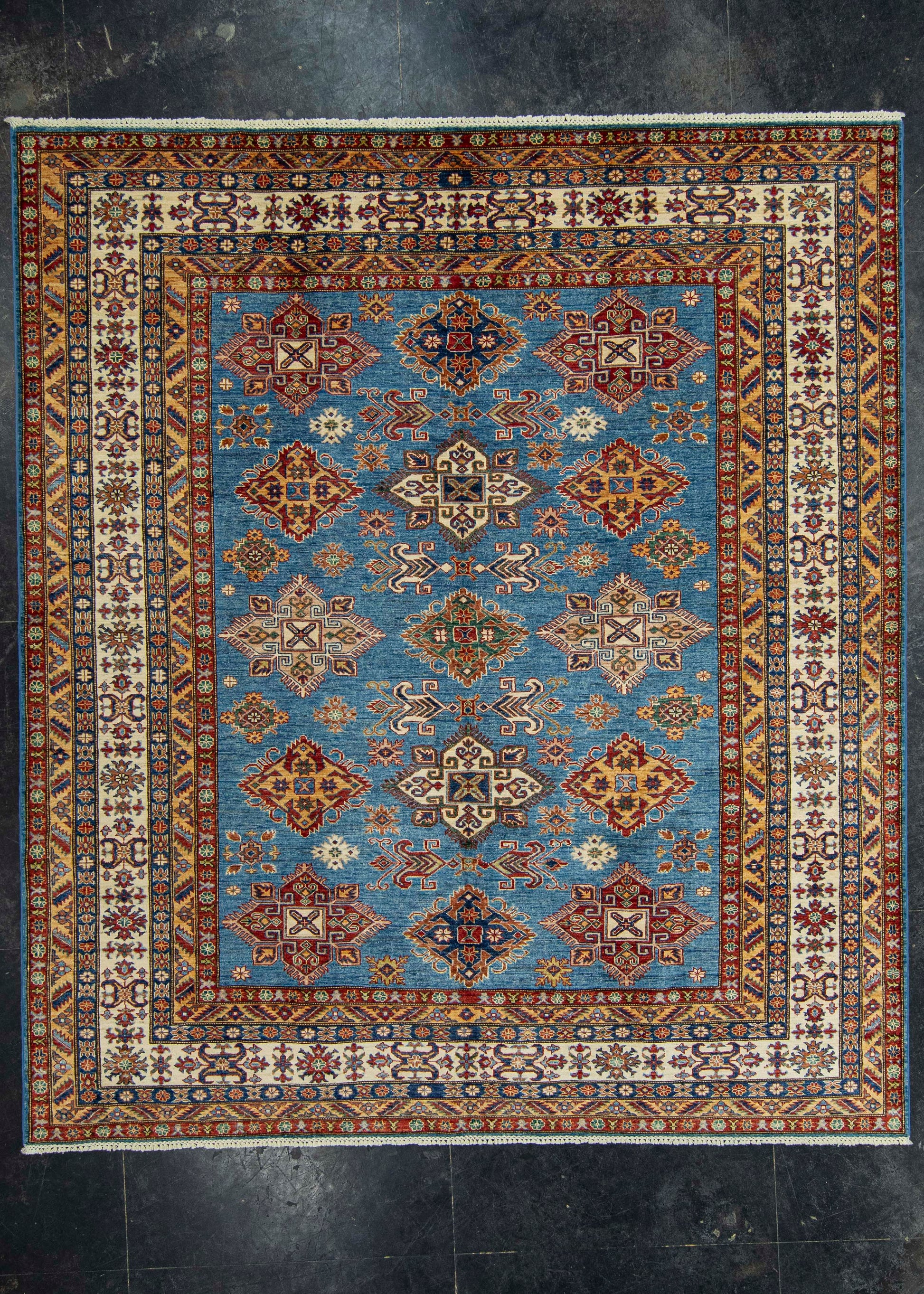 Turkish Vintage Rug  8'2" x 9'3" #22871
