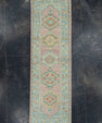 Turkish Oushak Runner Rug 3'2" x 10'6" #23656