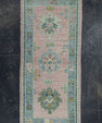 Turkish Oushak Runner Rug 3'3" x 7'2" #23661